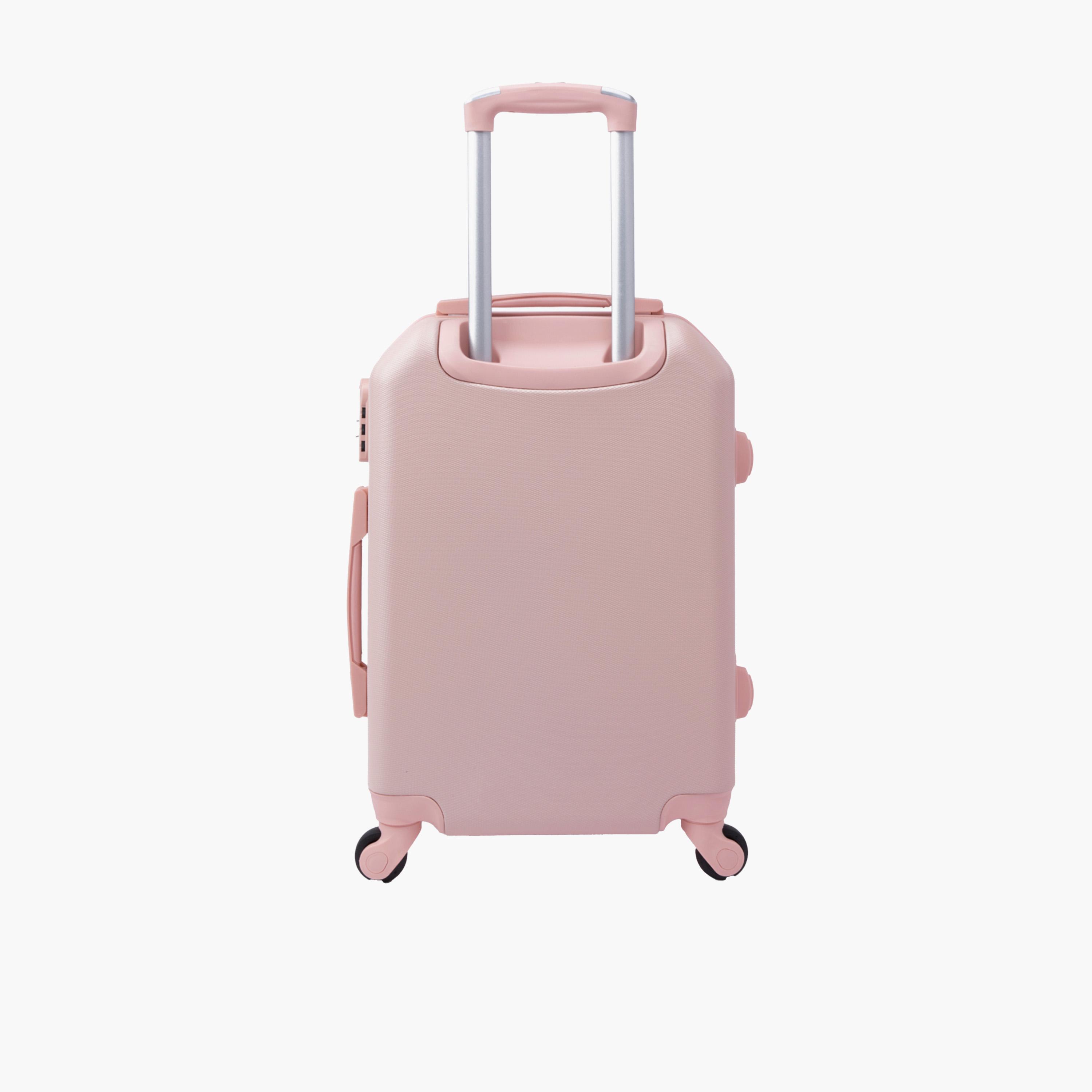 LIMRA 56 CM Small Cabin ABS Hard Sided 4-Wheeler Spinner Luggage with Combination Lock-travel-luggagesandbags-luggage-image-5