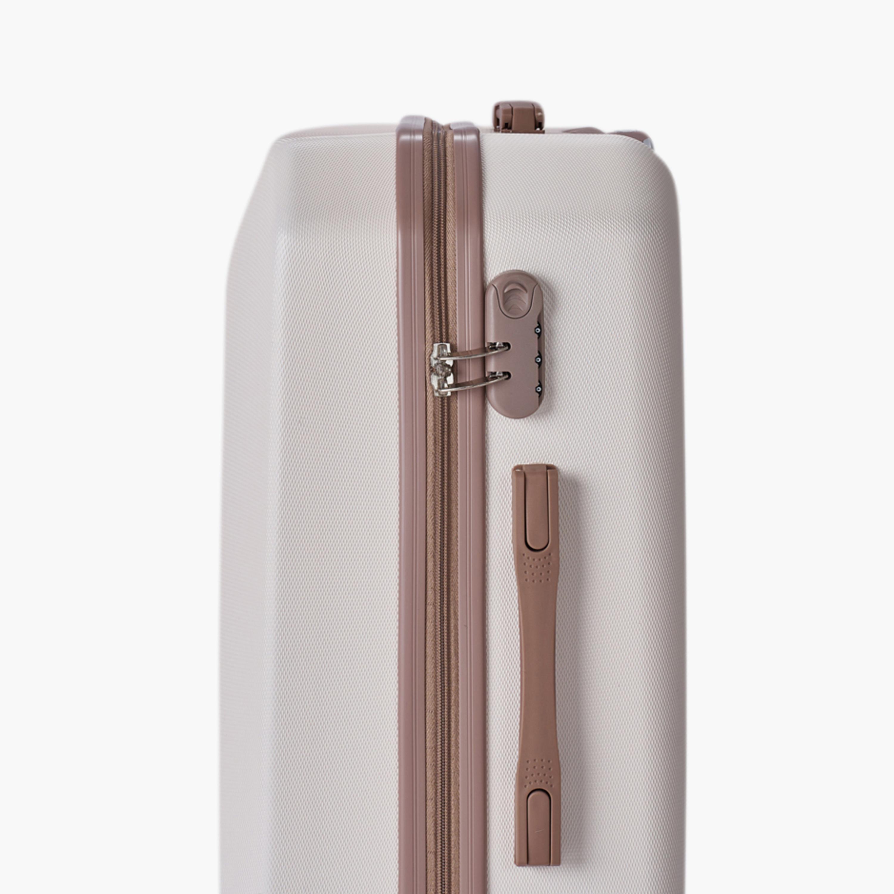 LIMRA 56 CM Small Cabin ABS Hard Sided 4-Wheeler Spinner Luggage with Combination Lock-travel-luggagesandbags-luggage-image-7