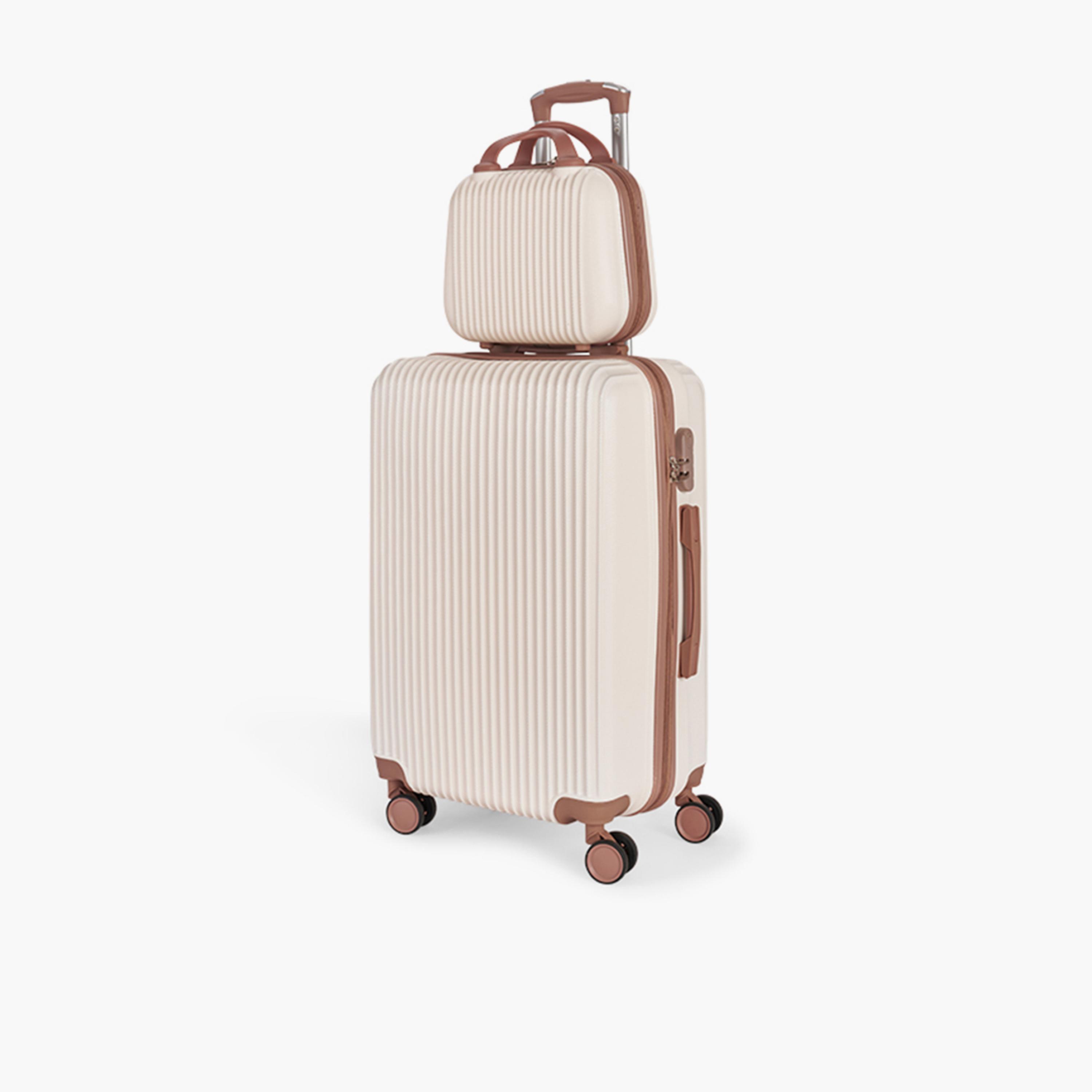LIMRA Set of 6 ABS Hard Sided 4-Wheeler Spinner Luggage with Combination Lock-travel-luggagesandbags-luggage-image-4