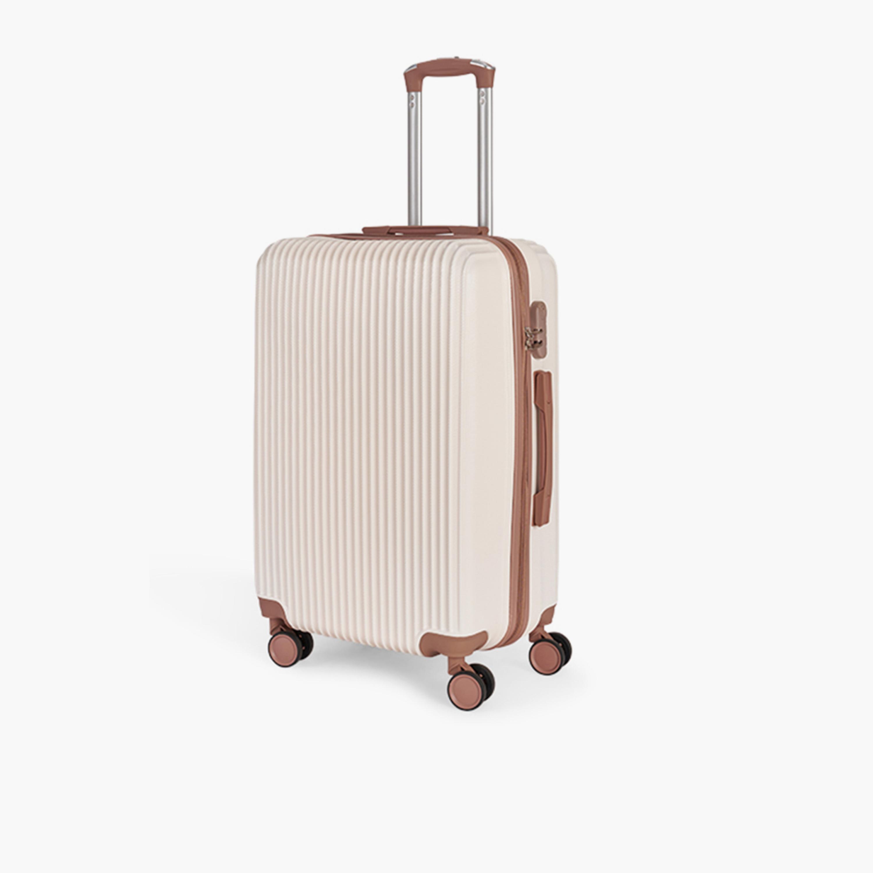 LIMRA Set of 6 ABS Hard Sided 4-Wheeler Spinner Luggage with Combination Lock-travel-luggagesandbags-luggage-image-5