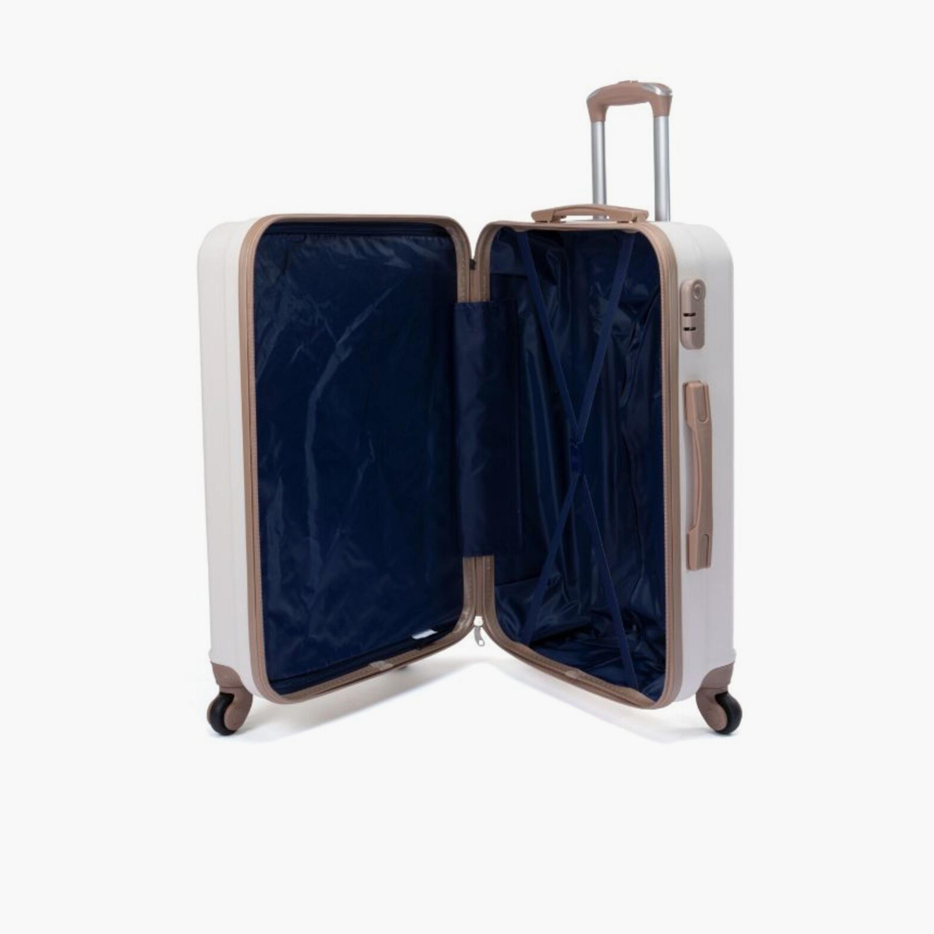 LIMRA Set of 6 ABS Hard Sided 4-Wheeler Spinner Luggage with Combination Lock-travel-luggagesandbags-luggage-image-6