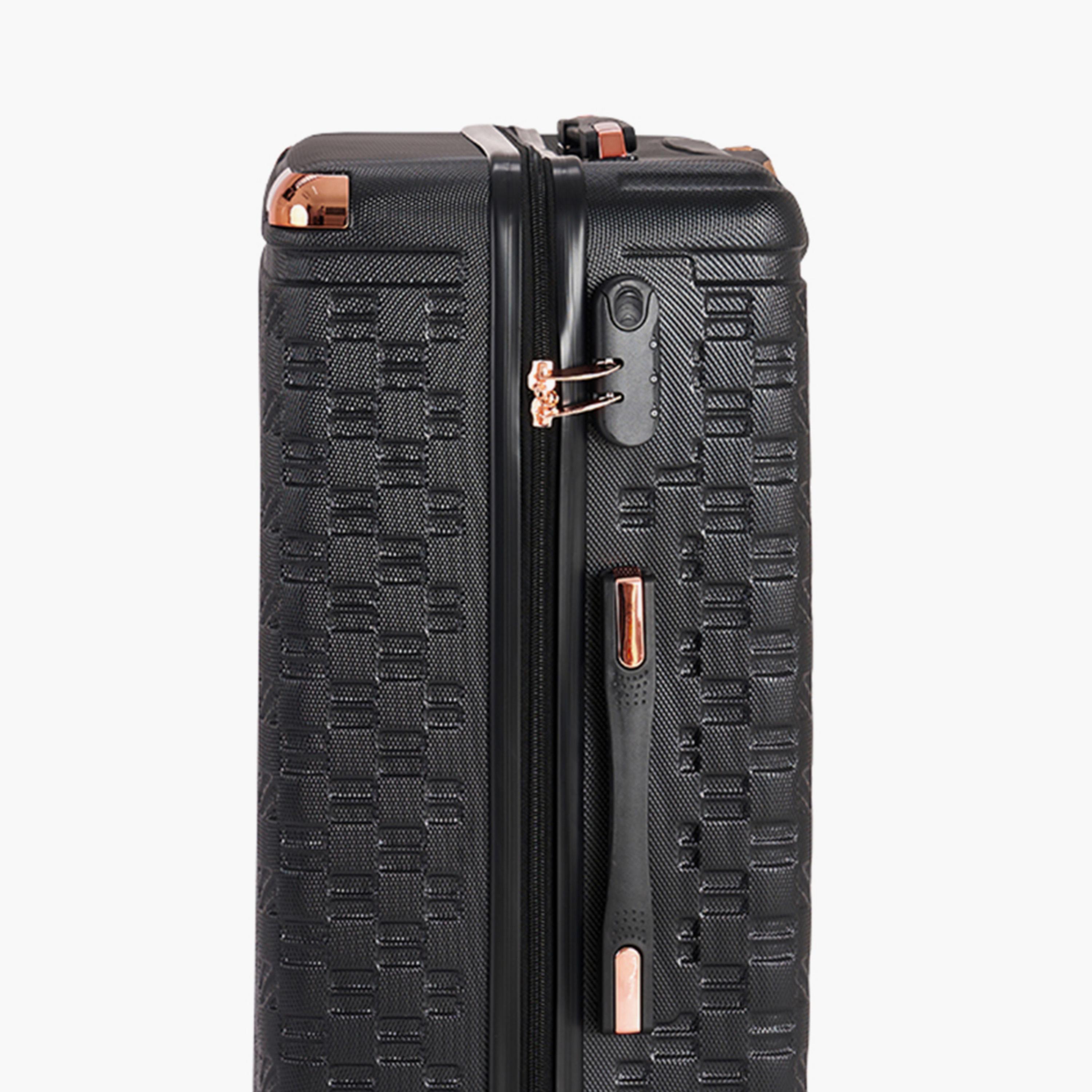LIMRA Set of 5 ABS Hard Sided 4-Wheeler Spinner Luggage with Combination Lock-travel-luggagesandbags-luggage-image-8