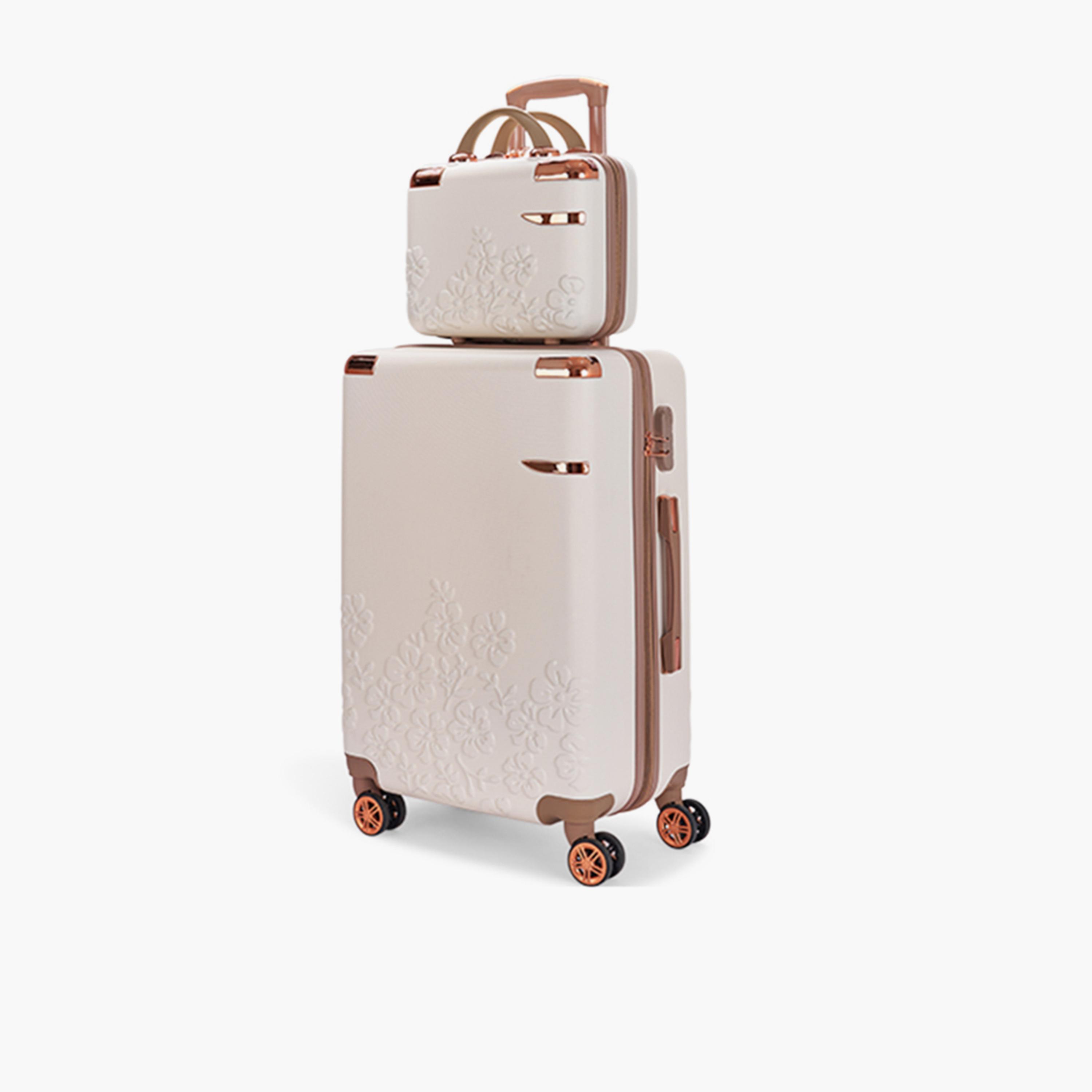 LIMRA Set of 6 ABS Hard Sided 4-Wheeler Spinner Luggage with Combination Lock-travel-luggagesandbags-luggage-image-5