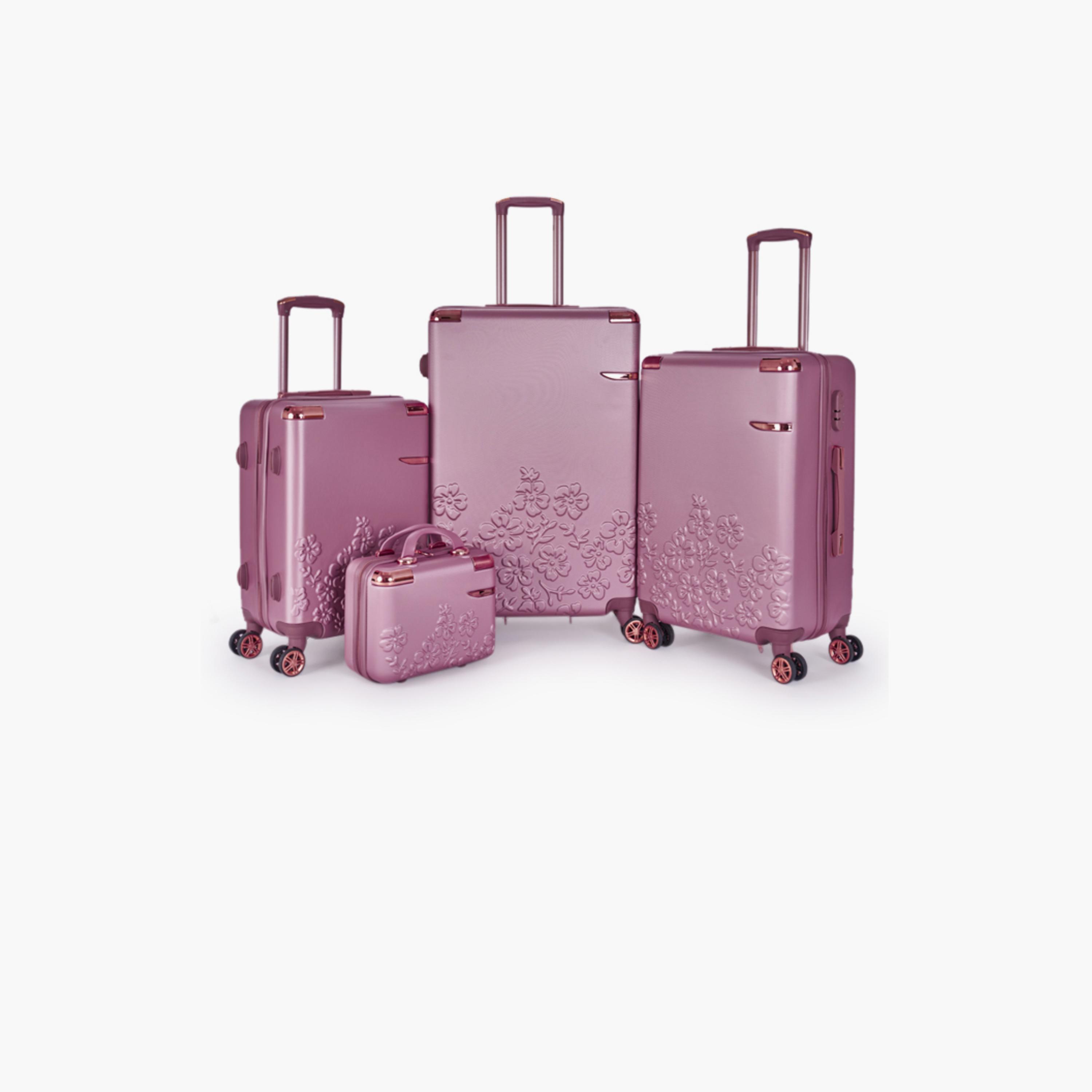 LIMRA Set of 6 ABS Hard Sided 4-Wheeler Spinner Luggage with Combination Lock-travel-luggagesandbags-luggage-image-4