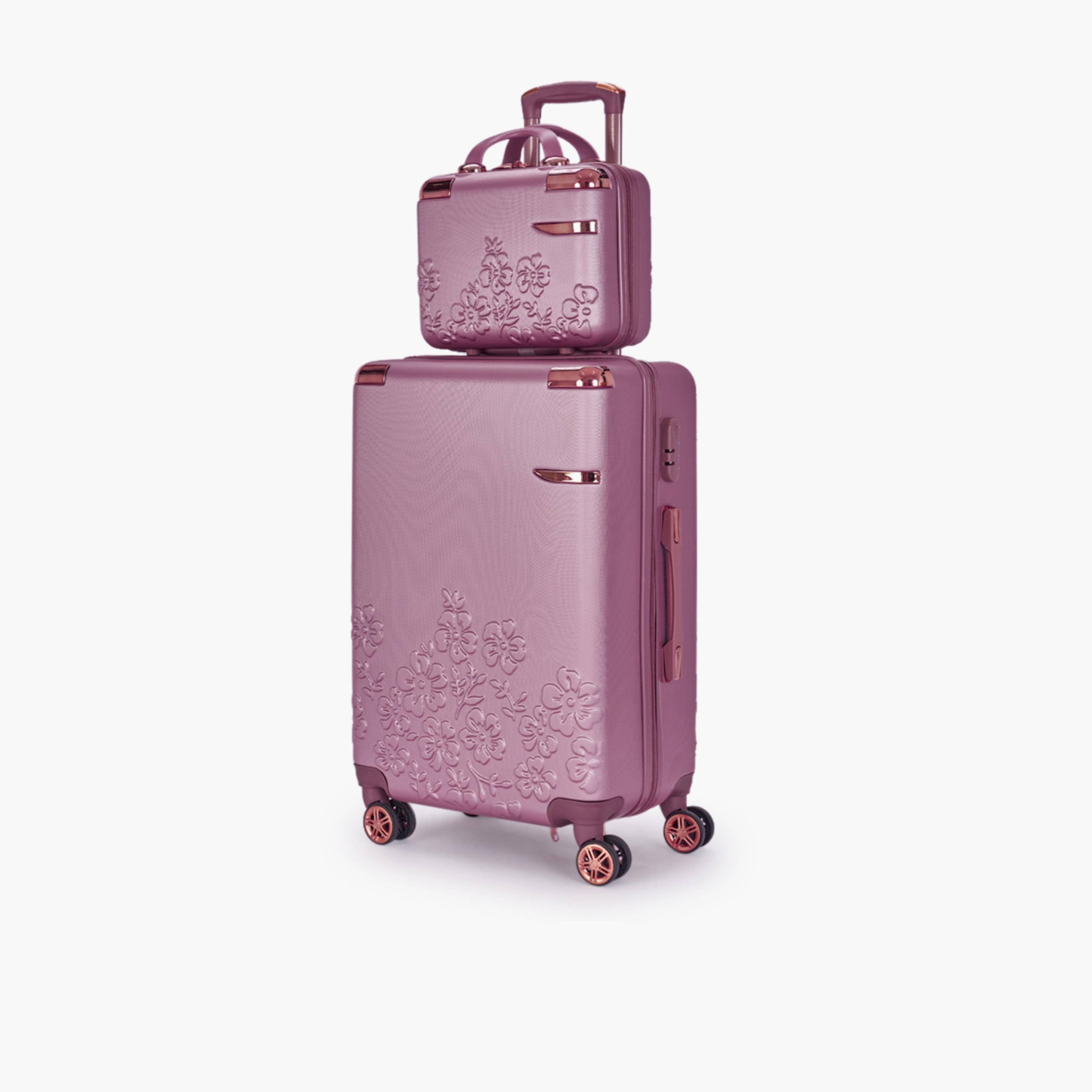 LIMRA Set of 6 ABS Hard Sided 4-Wheeler Spinner Luggage with Combination Lock-travel-luggagesandbags-luggage-image-5