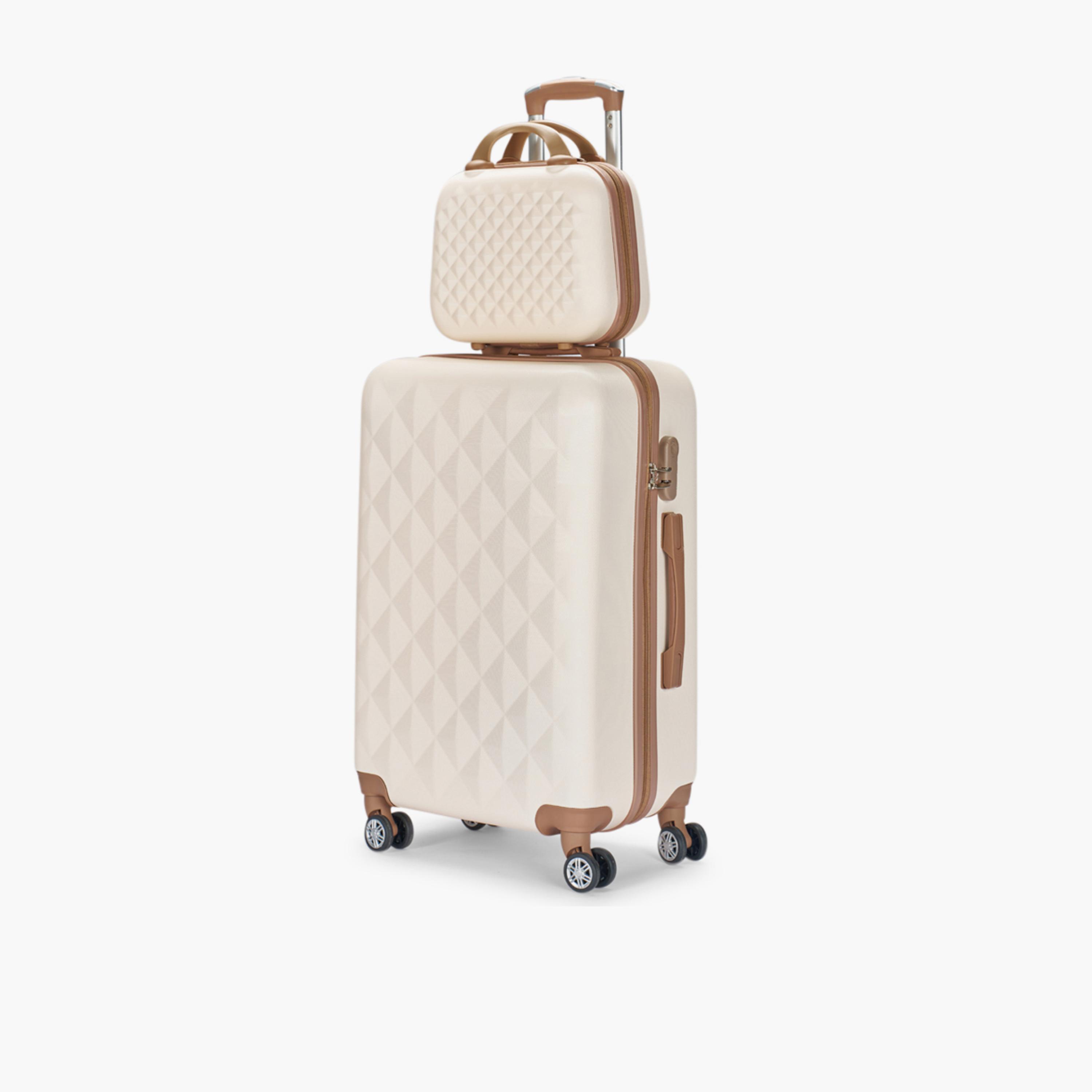 LIMRA Set of 6 ABS Hard Sided 4-Wheeler Spinner Luggage with Combination Lock-travel-luggagesandbags-luggage-image-4