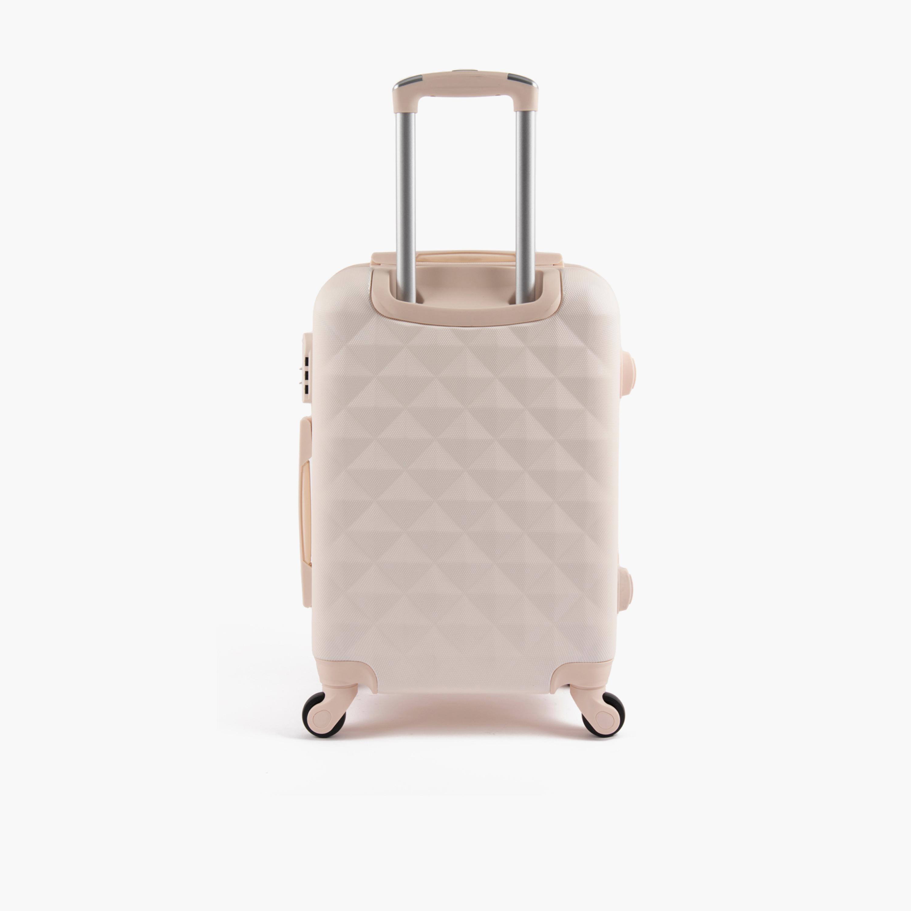 LIMRA Set of 6 ABS Hard Sided 4-Wheeler Spinner Luggage with Combination Lock-travel-luggagesandbags-luggage-image-5