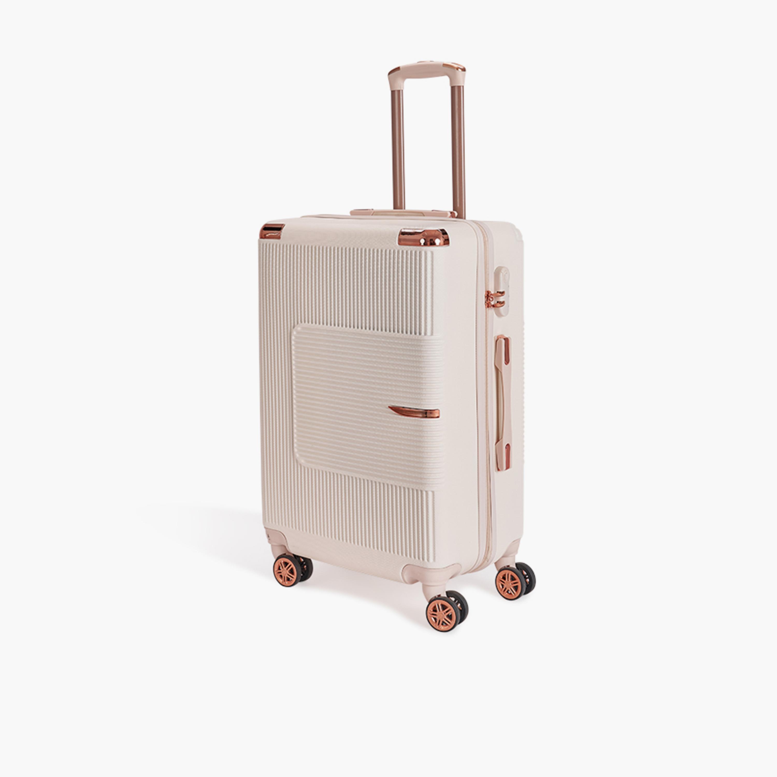 LIMRA Set of 5 ABS Hard Sided 4-Wheeler Spinner Luggage with Combination Lock-travel-luggagesandbags-luggage-image-5