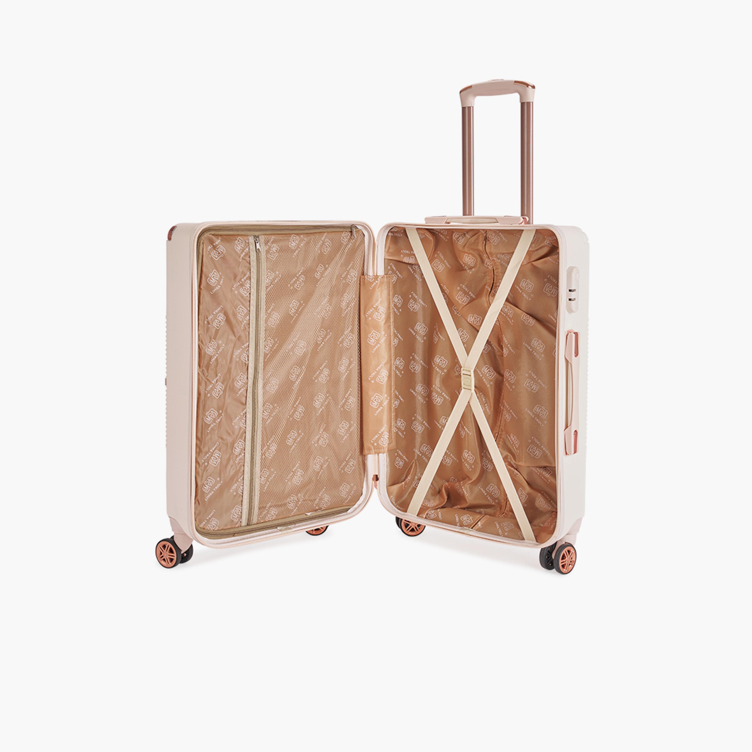 LIMRA Set of 5 ABS Hard Sided 4-Wheeler Spinner Luggage with Combination Lock-travel-luggagesandbags-luggage-image-8