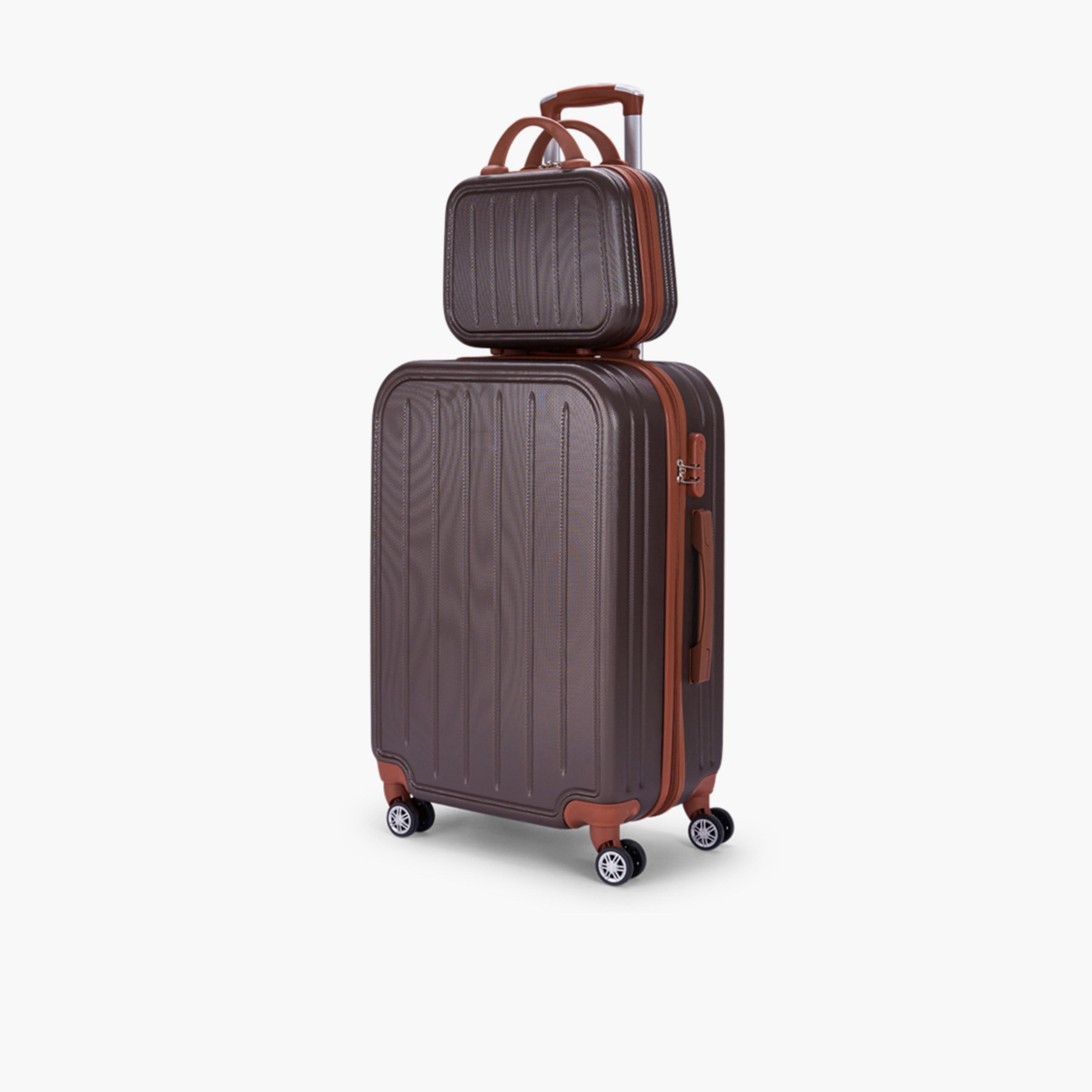 LIMRA Set of 5 ABS Hard Sided 4-Wheeler Spinner Luggage with Combination Lock-travel-luggagesandbags-luggage-image-4