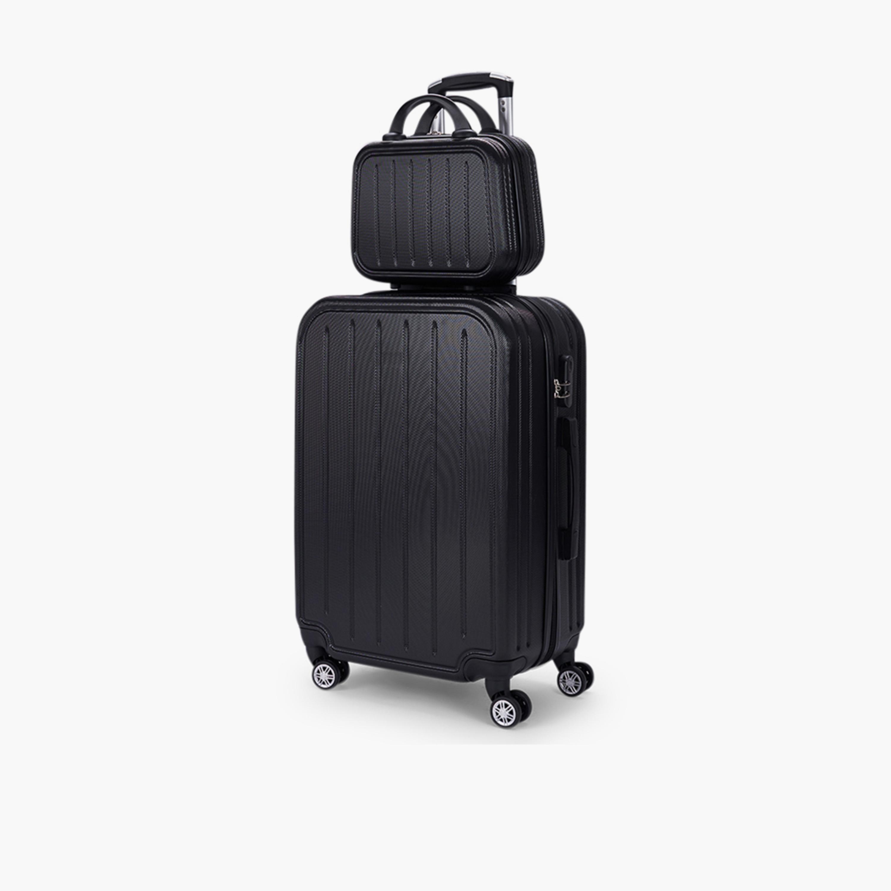LIMRA Set of 5 ABS Hard Sided 4-Wheeler Spinner Luggage with Combination Lock-travel-luggagesandbags-luggage-image-4