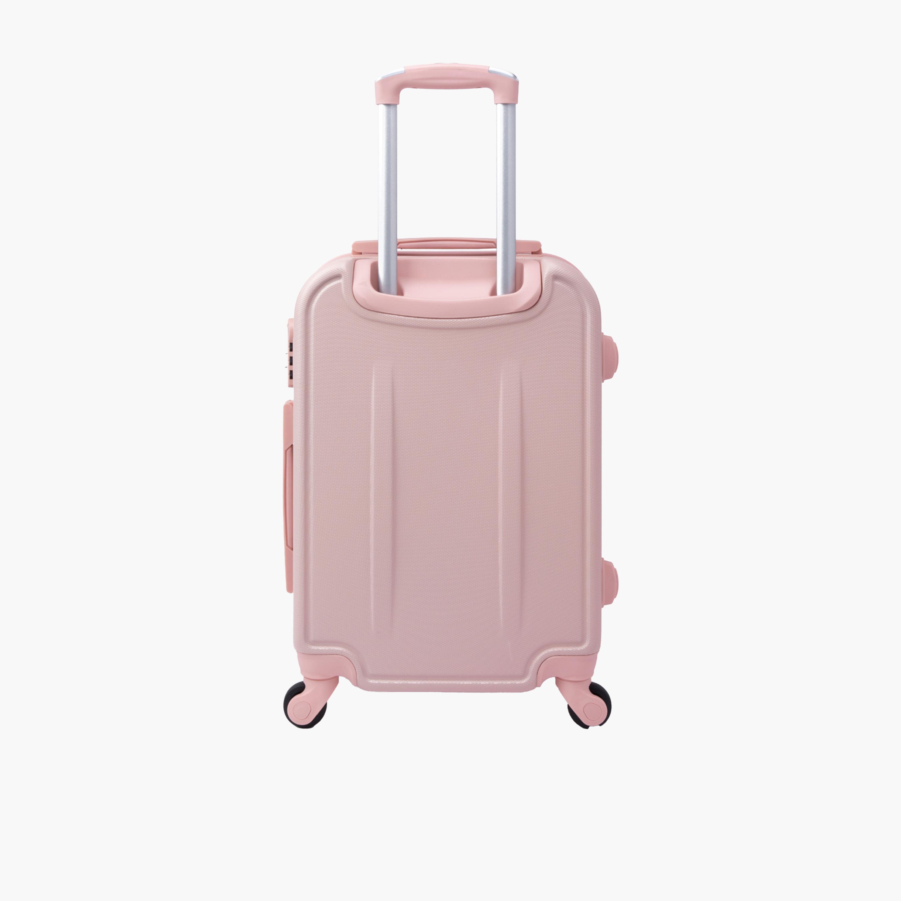 LIMRA Set of 5 ABS Hard Sided 4-Wheeler Spinner Luggage with Combination Lock-travel-luggagesandbags-luggage-image-5