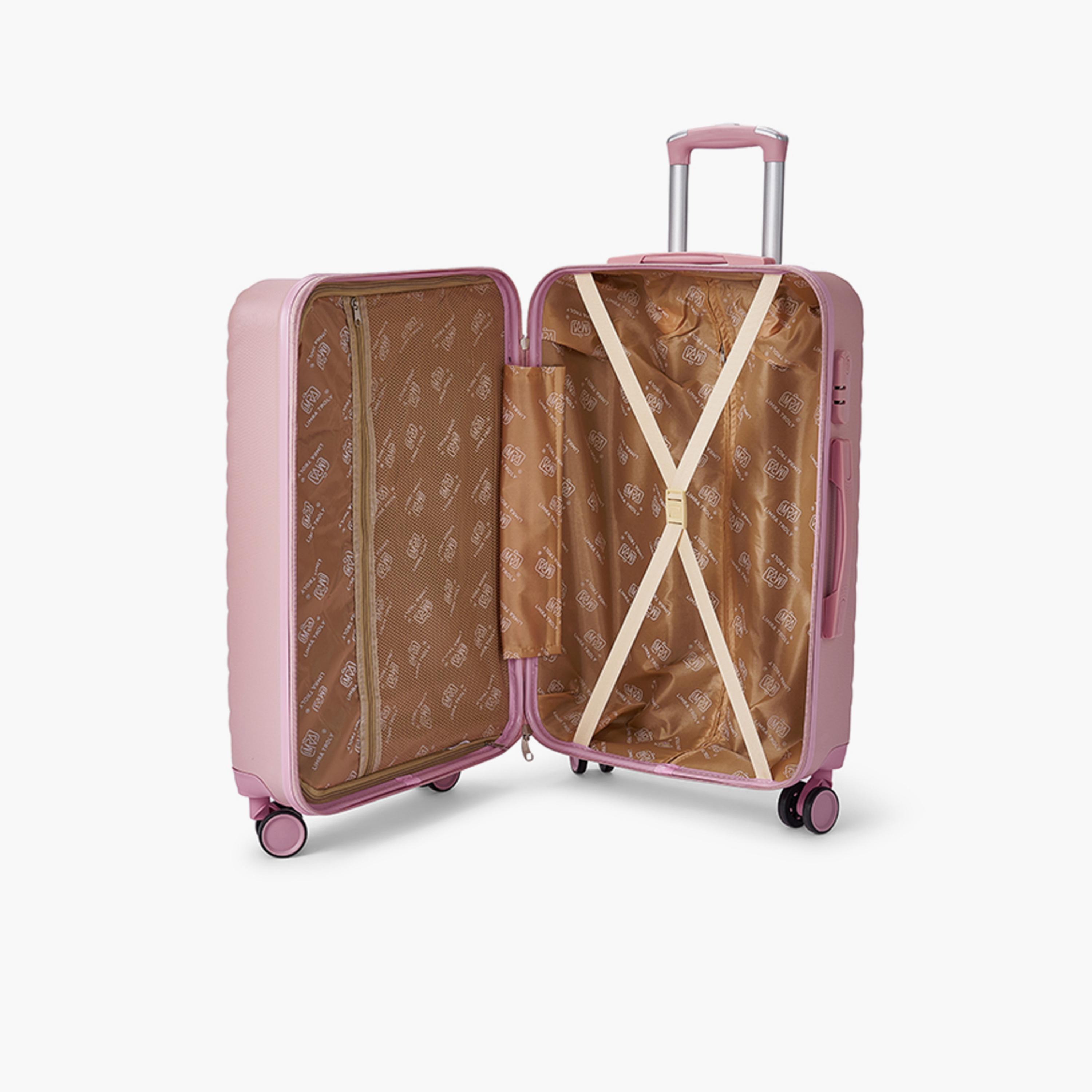 LIMRA Set of 5 ABS Hard Sided 4-Wheeler Spinner Luggage with Combination Lock-travel-luggagesandbags-luggage-image-6