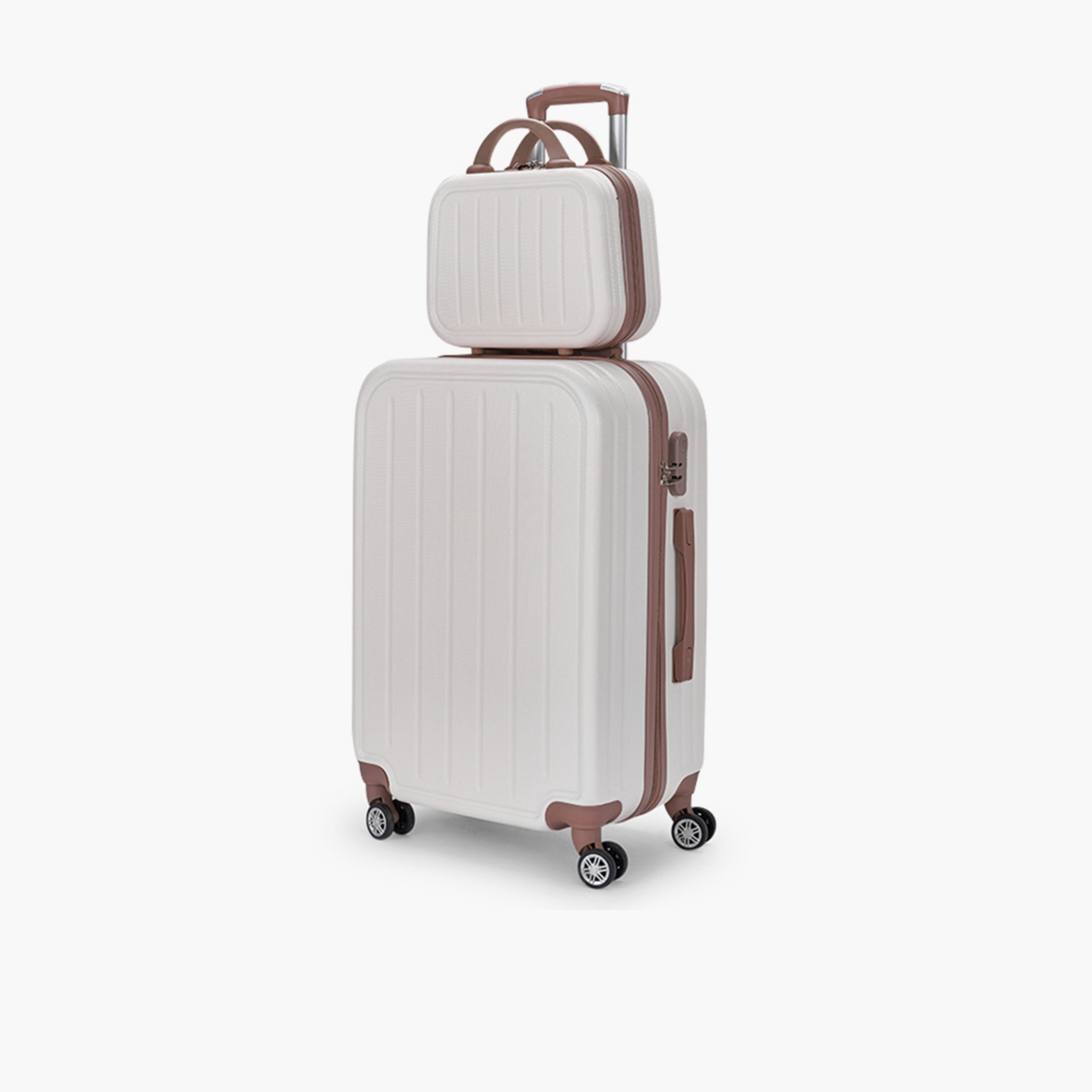 LIMRA Set of 5 ABS Hard Sided 4-Wheeler Spinner Luggage with Combination Lock-travel-luggagesandbags-luggage-image-4