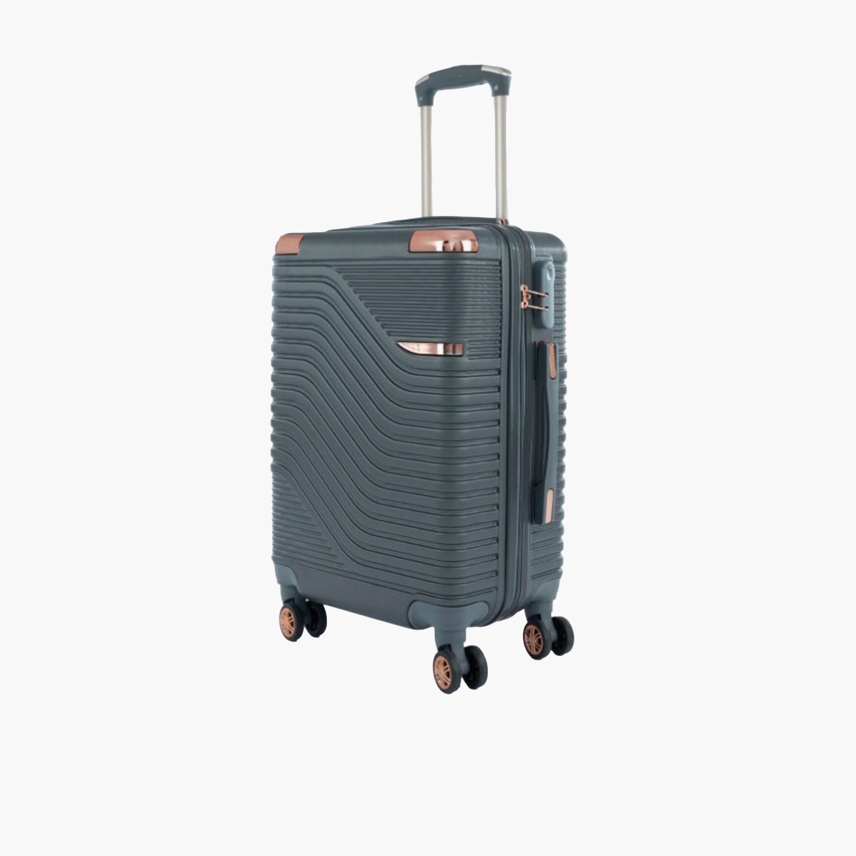 LIMRA Set of 5 ABS Hard Sided 4-Wheeler Spinner Luggage with Combination Lock-travel-luggagesandbags-luggage-image-5