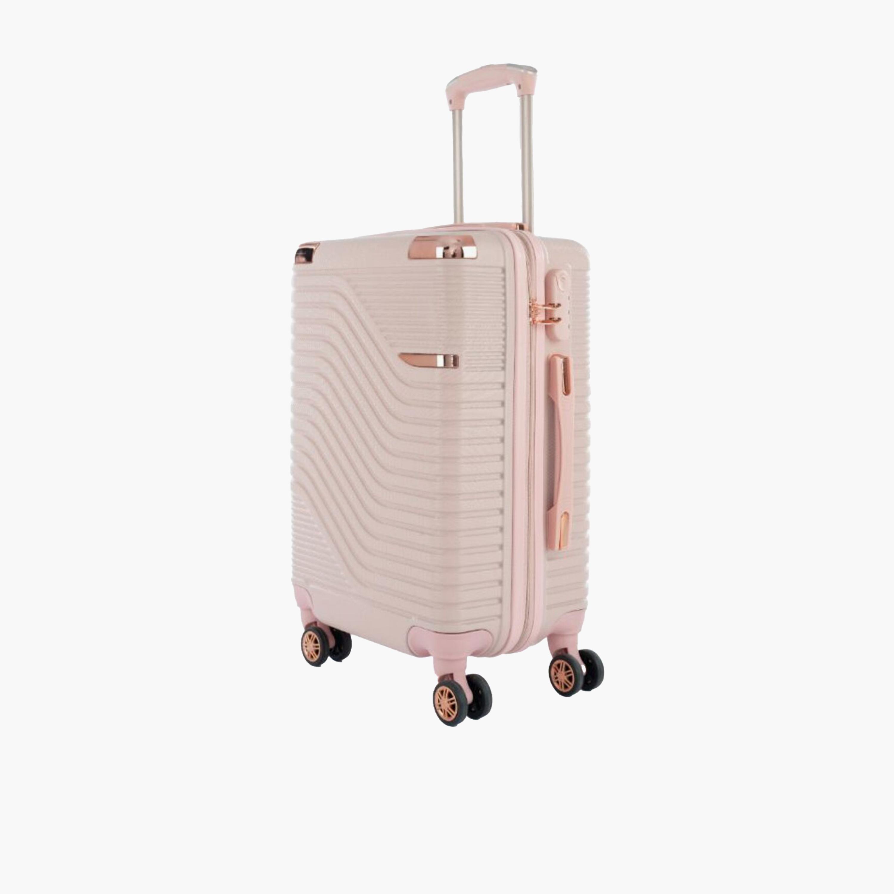 LIMRA Set of 5 ABS Hard Sided 4-Wheeler Spinner Luggage with Combination Lock-travel-luggagesandbags-luggage-image-4