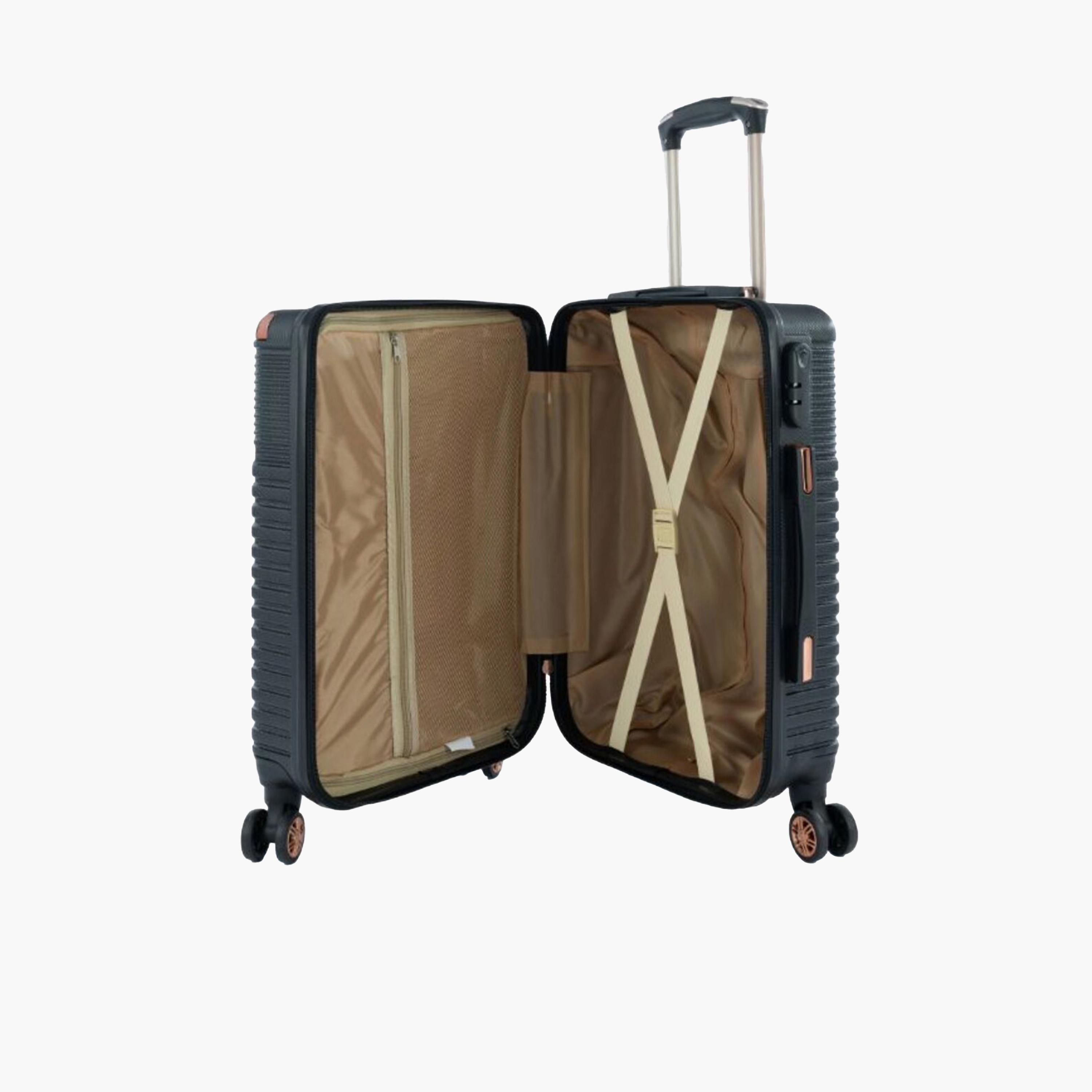 LIMRA Set of 5 ABS Hard Sided 4-Wheeler Spinner Luggage with Combination Lock-travel-luggagesandbags-luggage-image-7