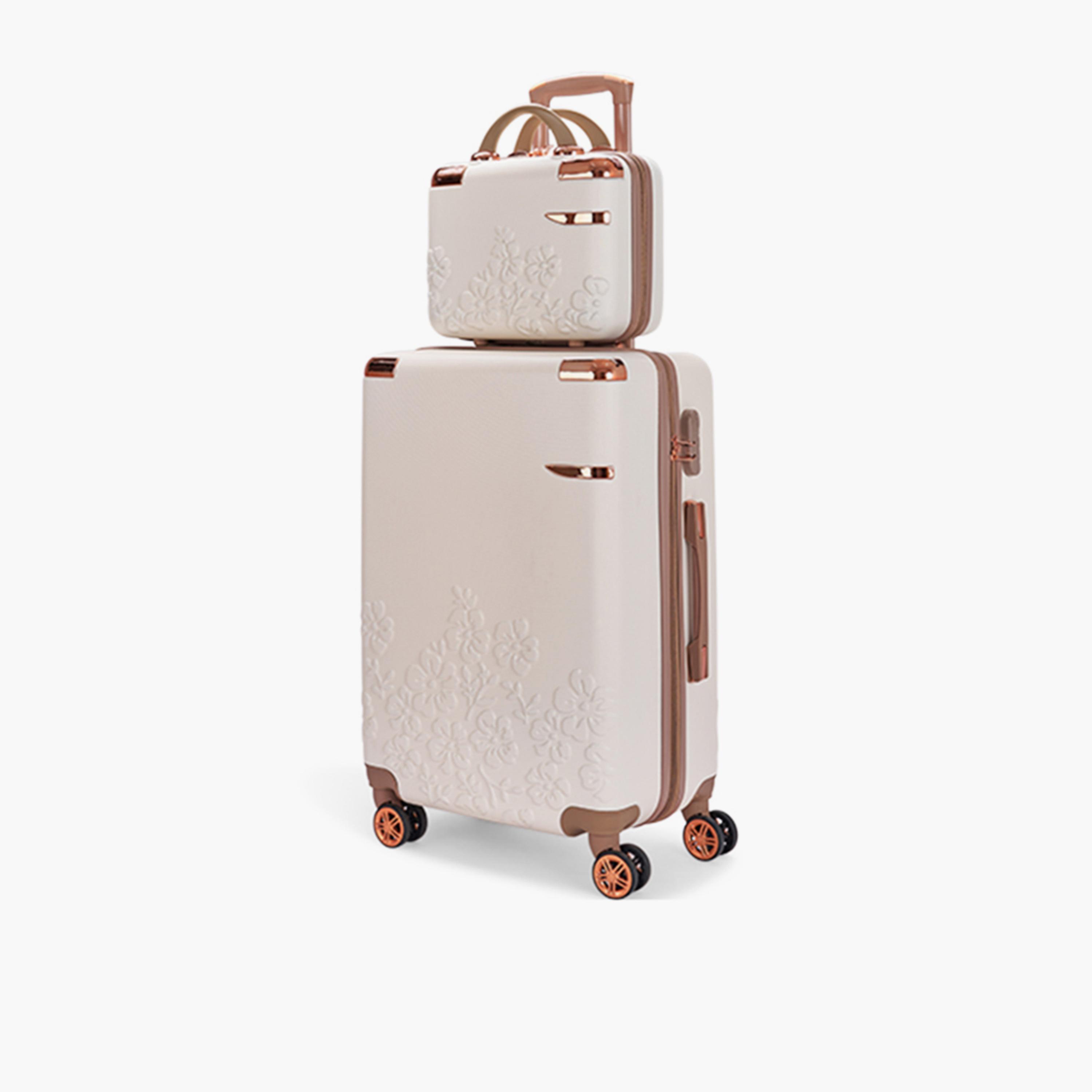 LIMRA Set of 5 ABS Hard Sided 4-Wheeler Spinner Luggage with Combination Lock-travel-luggagesandbags-luggage-image-4