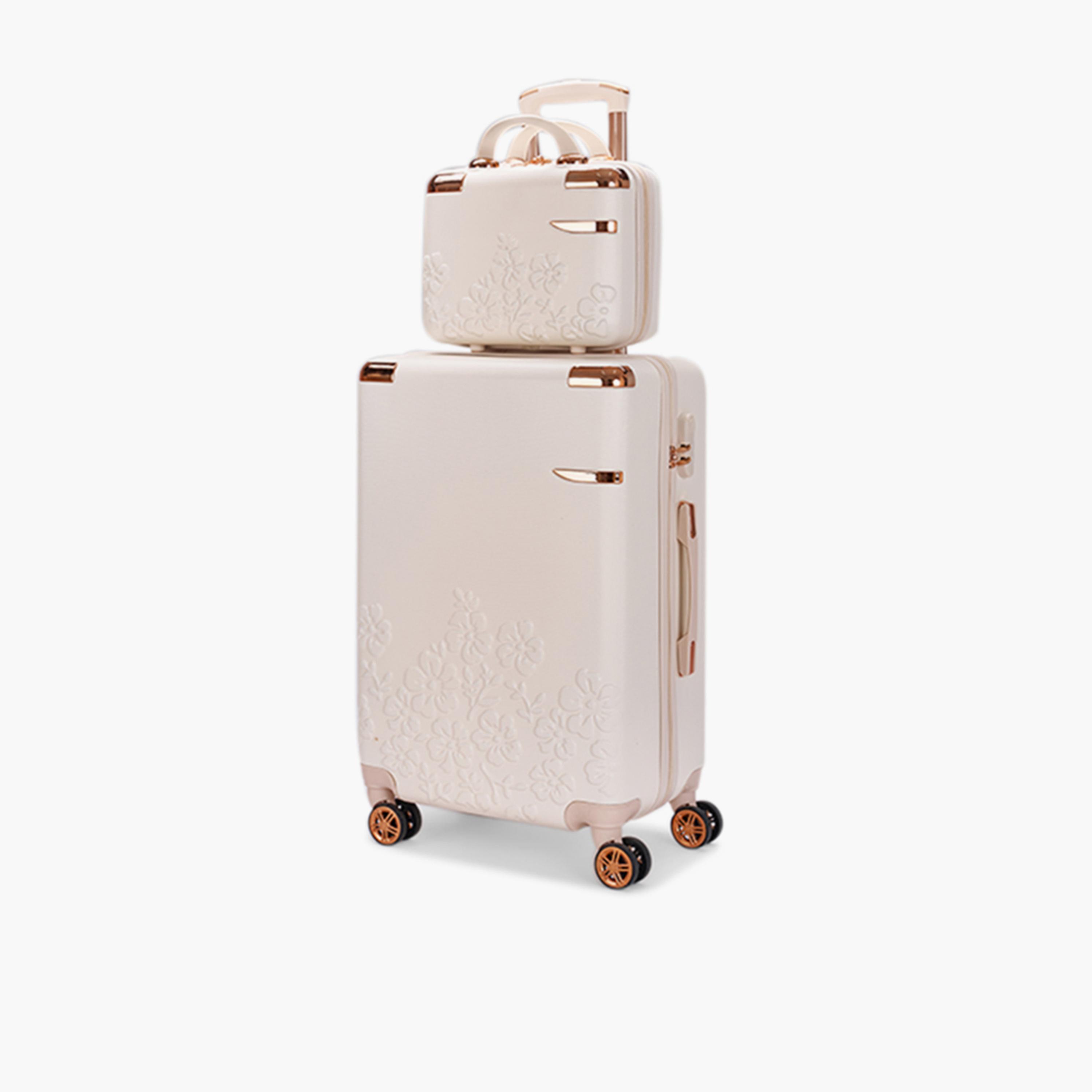 LIMRA Set of 5 ABS Hard Sided 4-Wheeler Spinner Luggage with Combination Lock-travel-luggagesandbags-luggage-image-4