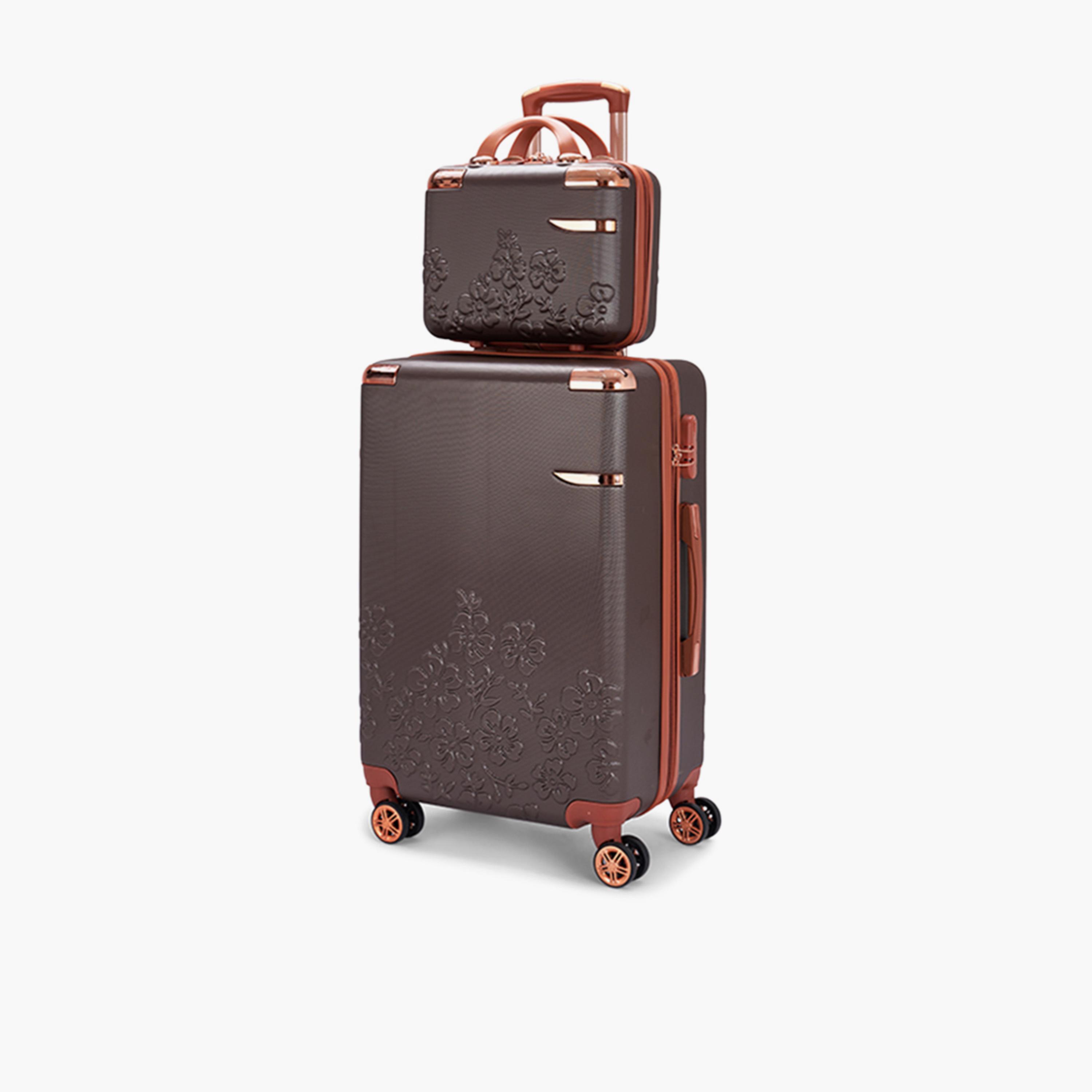 LIMRA Set of 5 ABS Hard Sided 4-Wheeler Spinner Luggage with Combination Lock-travel-luggagesandbags-luggage-image-4