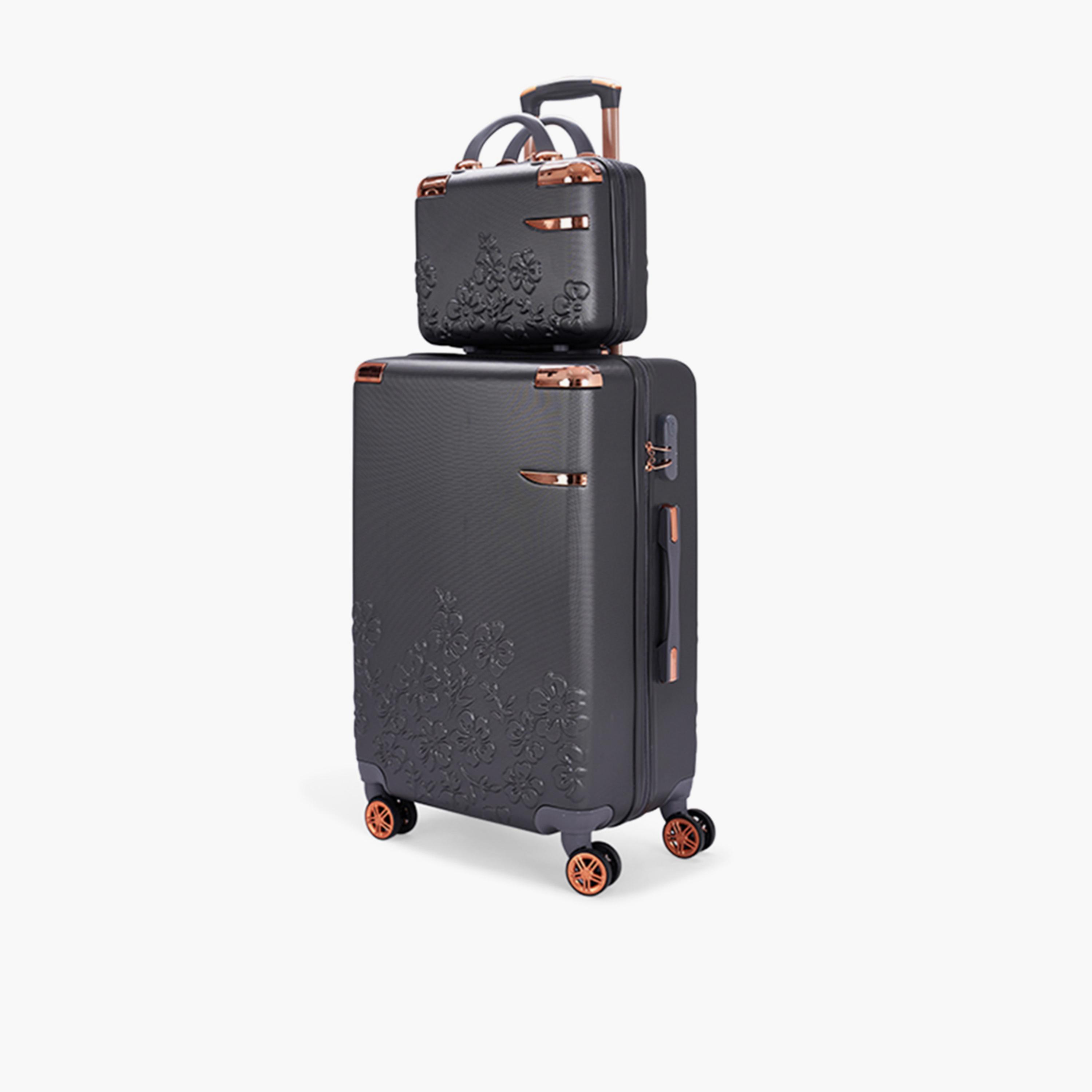LIMRA Set of 5 ABS Hard Sided 4-Wheeler Spinner Luggage with Combination Lock-travel-luggagesandbags-luggage-image-4
