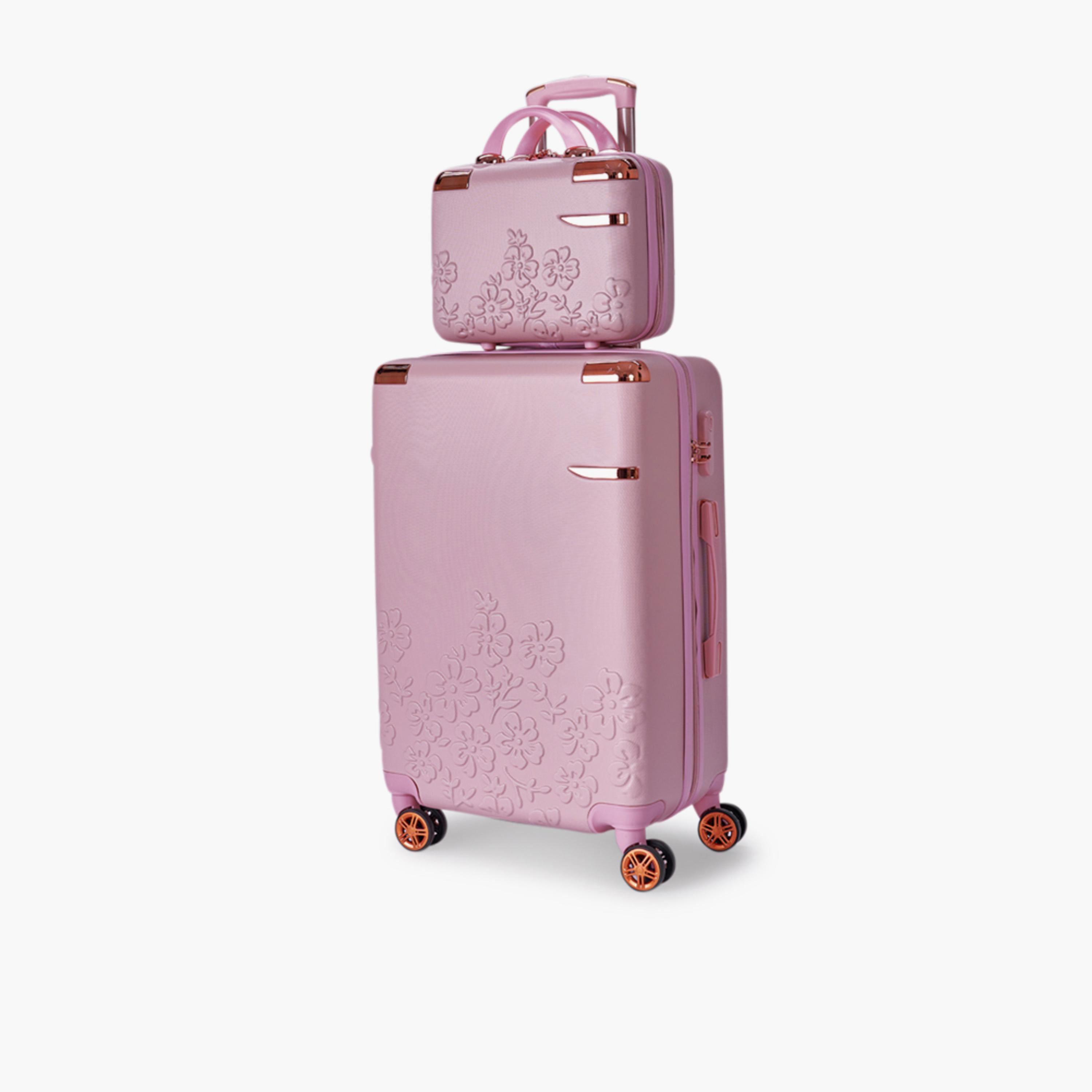 LIMRA Set of 5 ABS Hard Sided 4-Wheeler Spinner Luggage with Combination Lock-travel-luggagesandbags-luggage-image-4