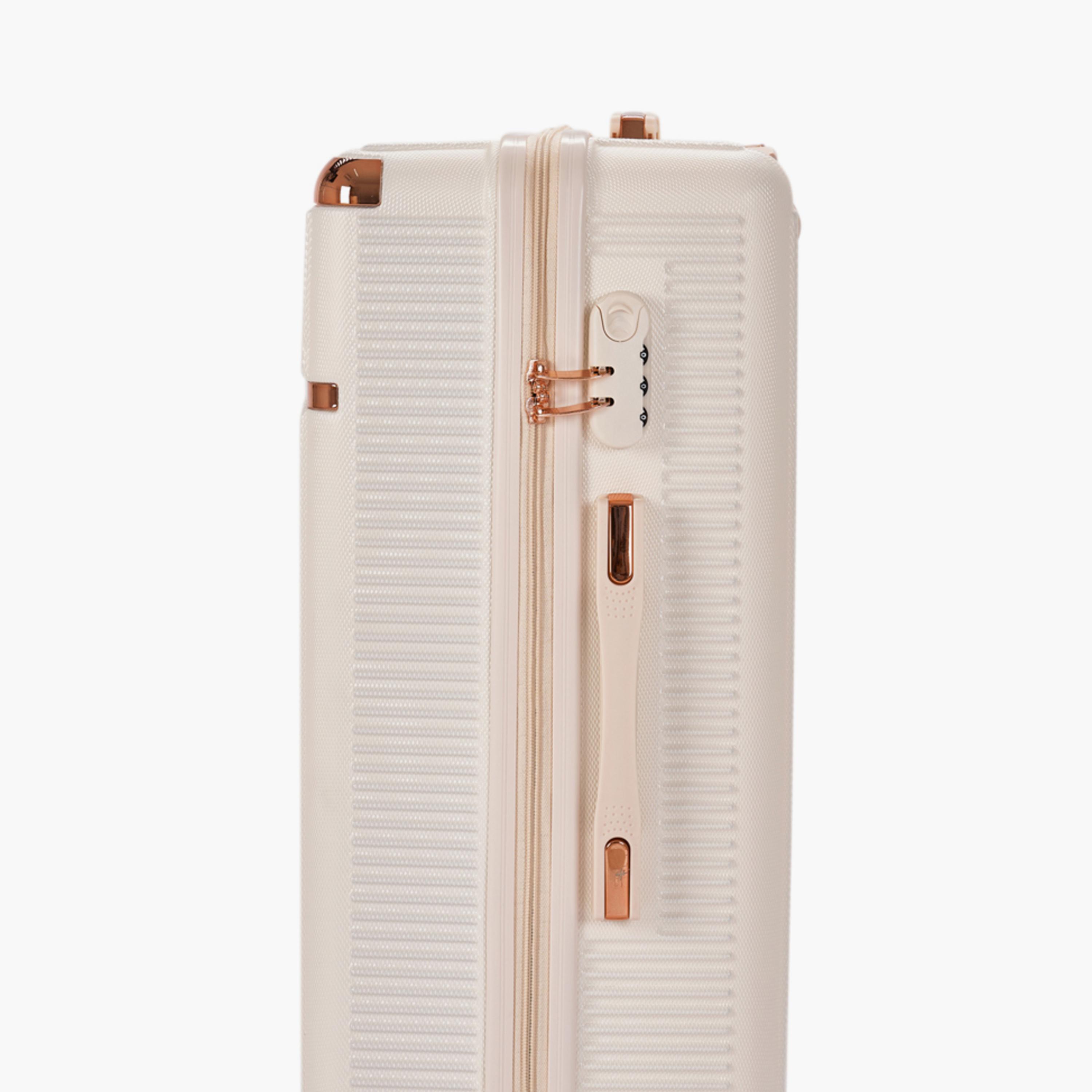 LIMRA Set of 5 ABS Hard Sided 4-Wheeler Spinner Luggage with Combination Lock-travel-luggagesandbags-luggage-image-8