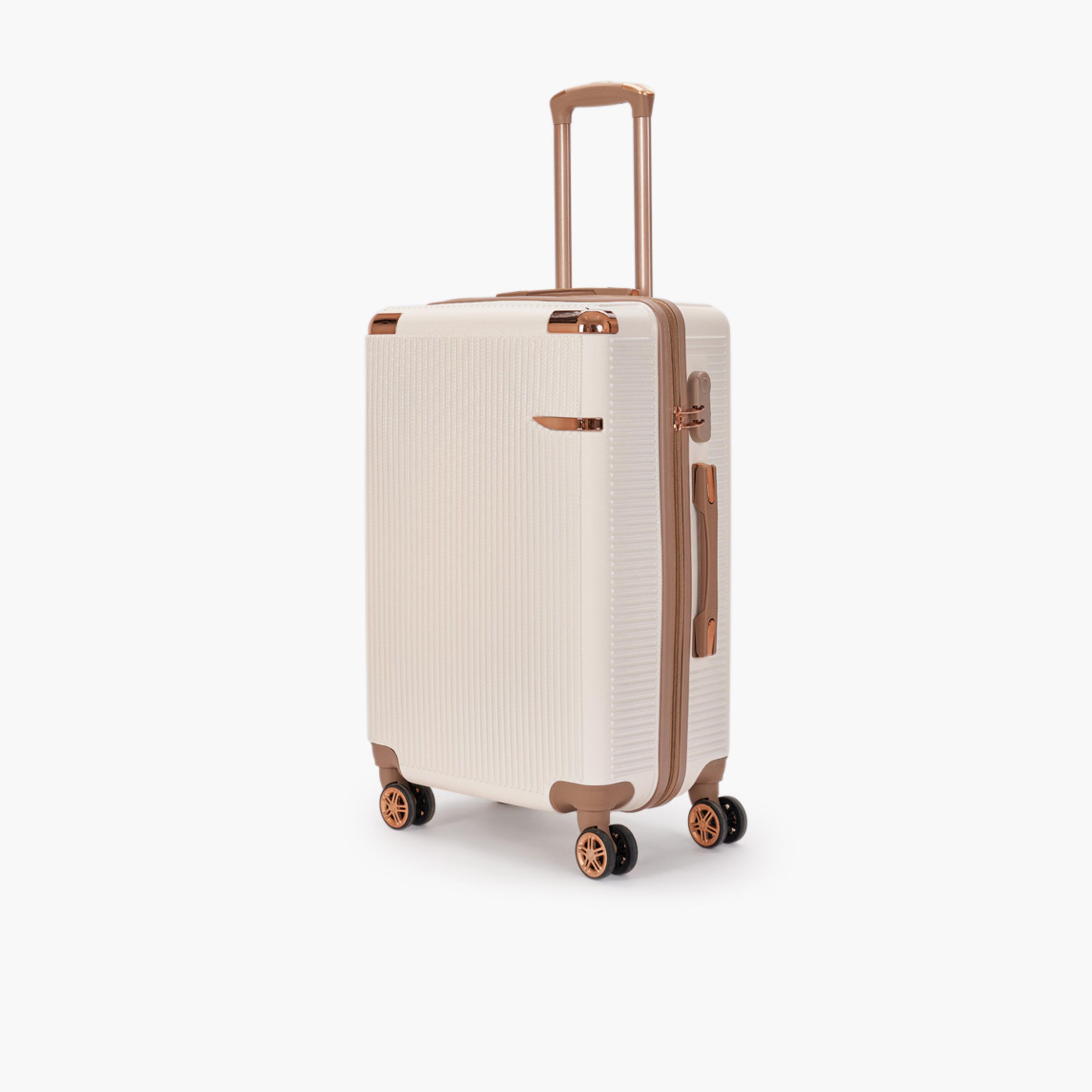 LIMRA Set of 5 ABS Hard Sided 4-Wheeler Spinner Luggage with Combination Lock-travel-luggagesandbags-luggage-image-5