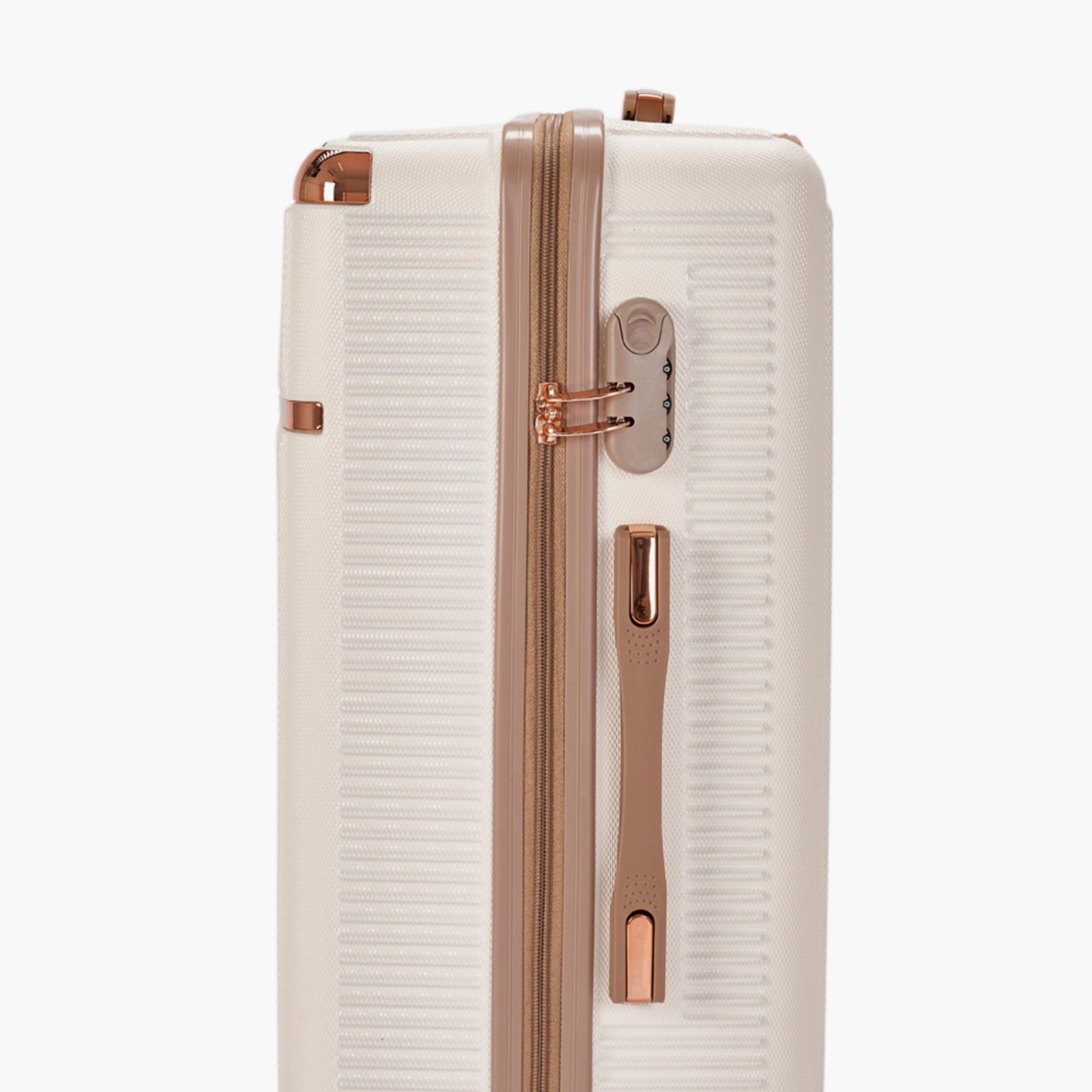 LIMRA Set of 5 ABS Hard Sided 4-Wheeler Spinner Luggage with Combination Lock-travel-luggagesandbags-luggage-image-8