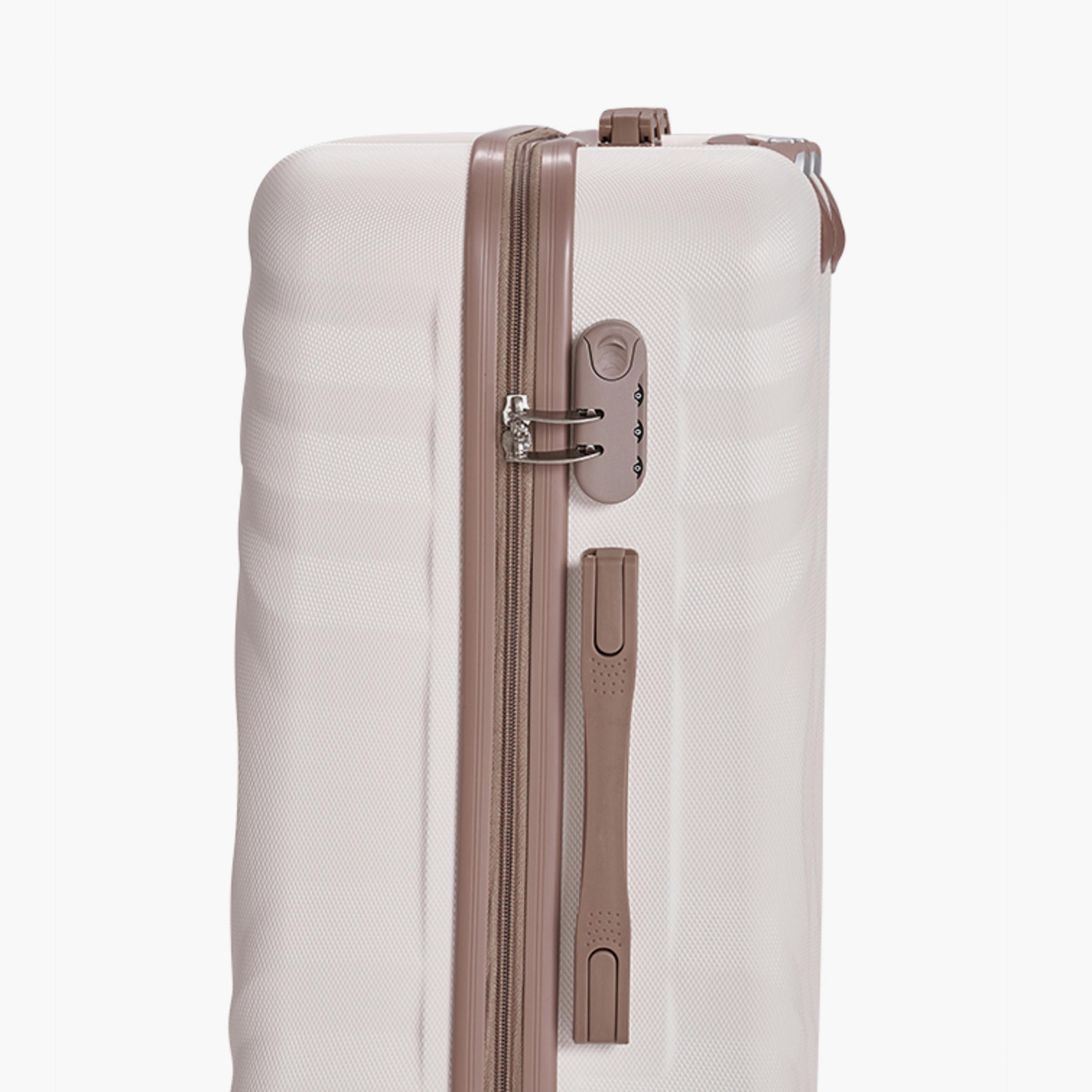 LIMRA Set of 5 ABS Hard Sided 4-Wheeler Spinner Luggage with Combination Lock-travel-luggagesandbags-luggage-image-8