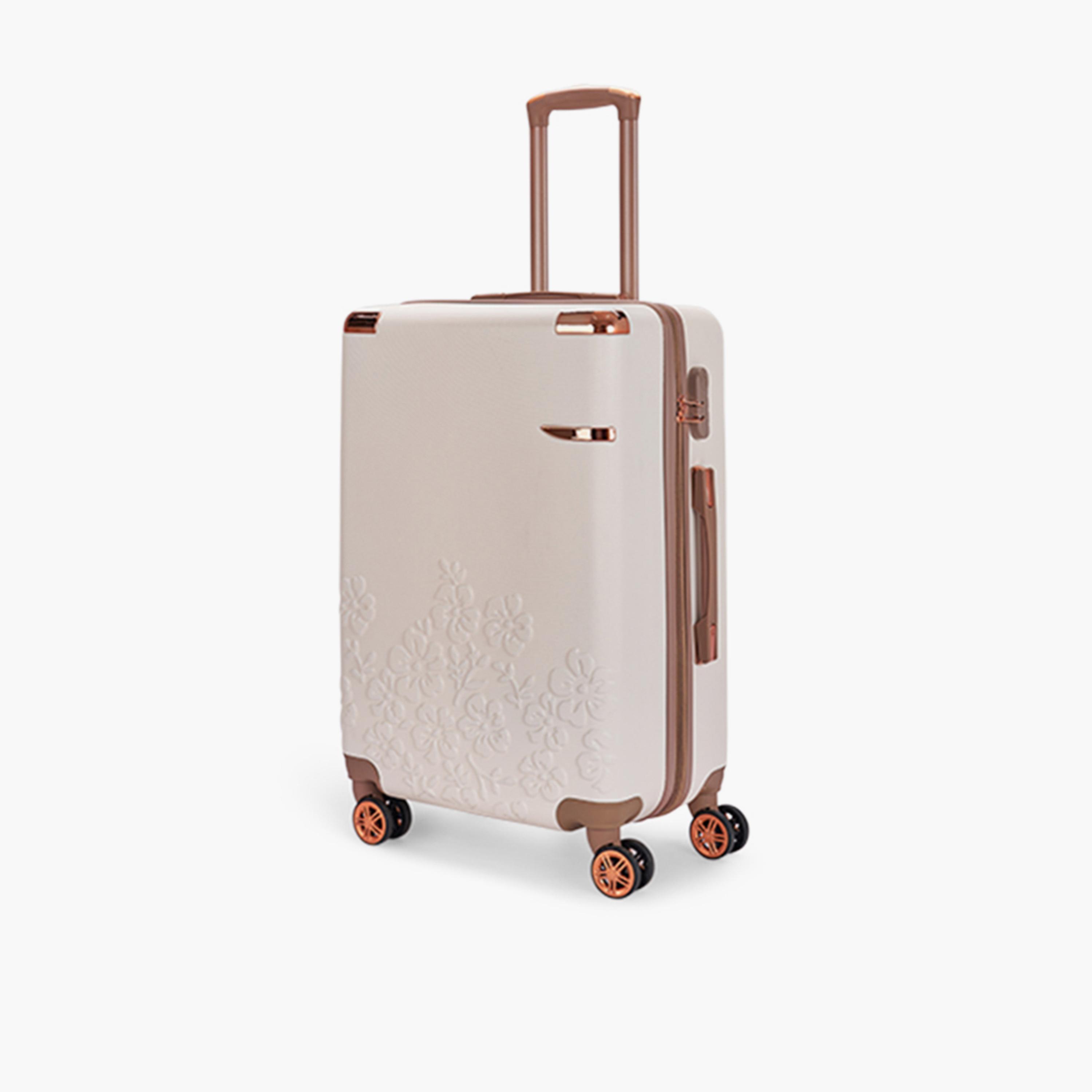 LIMRA 56 CM Small Cabin ABS Hard Sided 4-Wheeler Spinner Luggage with Combination Lock-travel-luggagesandbags-luggage-image-1