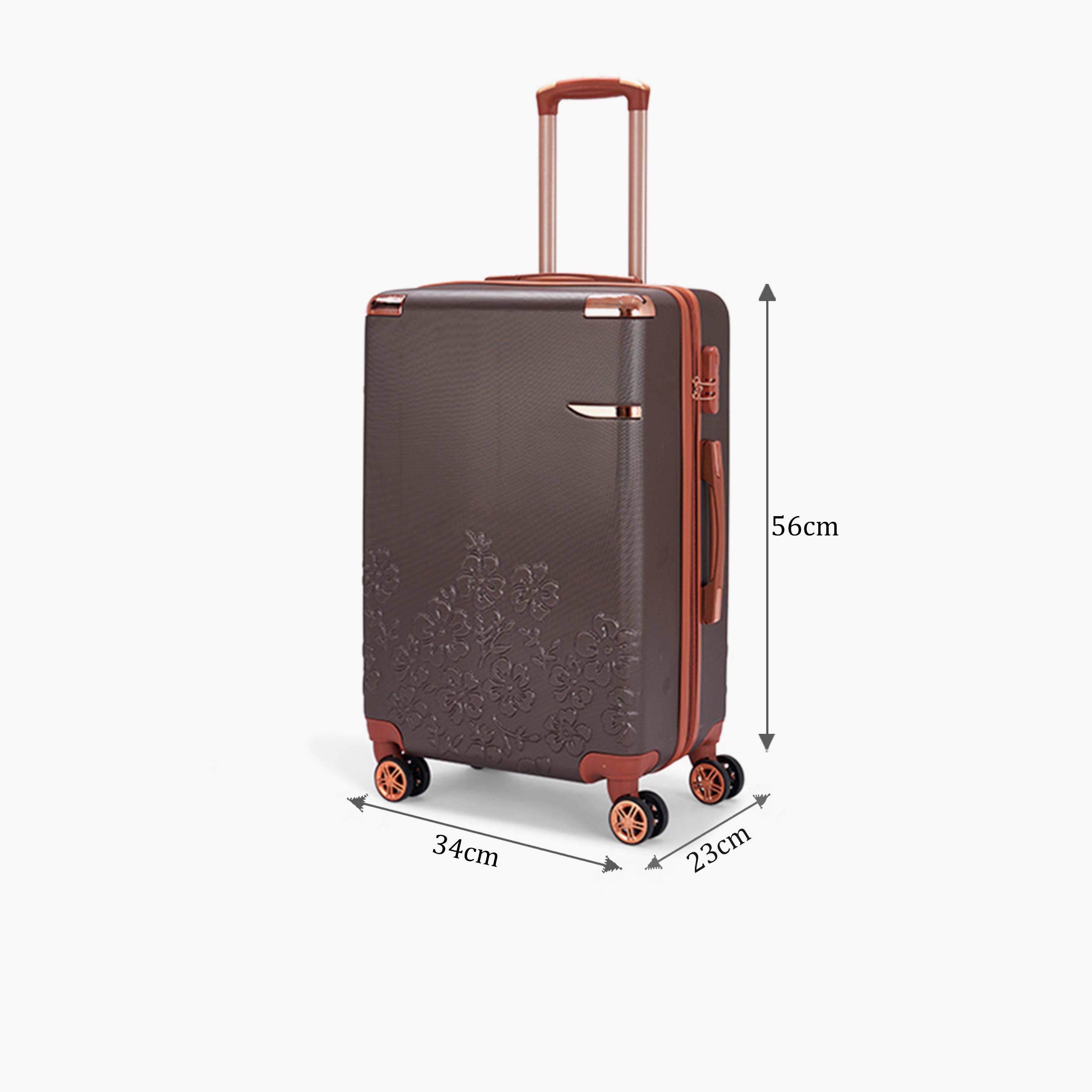 LIMRA 56 CM Small Cabin ABS Hard Sided 4-Wheeler Spinner Luggage with Combination Lock-travel-luggagesandbags-luggage-image-2