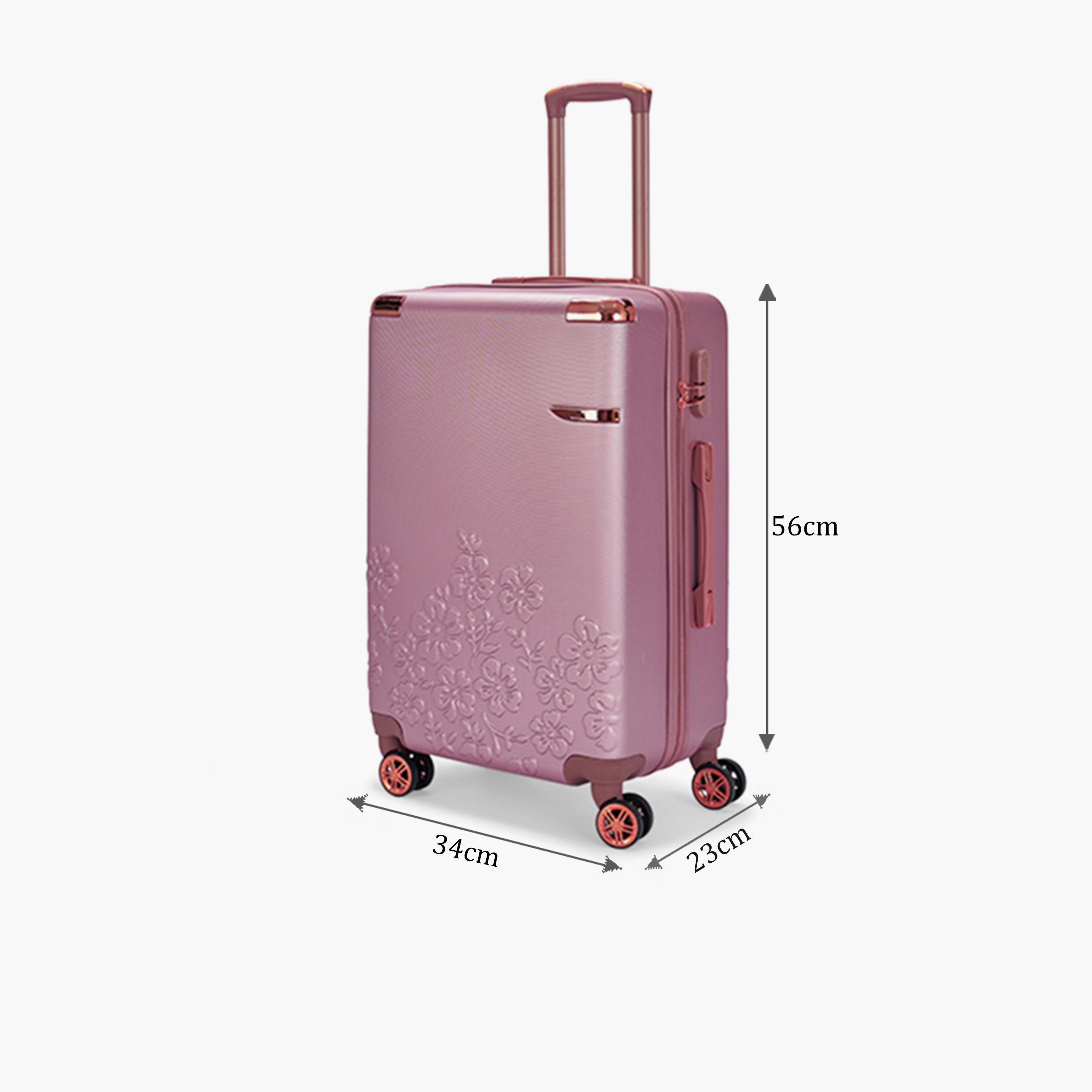 LIMRA 56 CM Small Cabin ABS Hard Sided 4-Wheeler Spinner Luggage with Combination Lock-travel-luggagesandbags-luggage-image-2