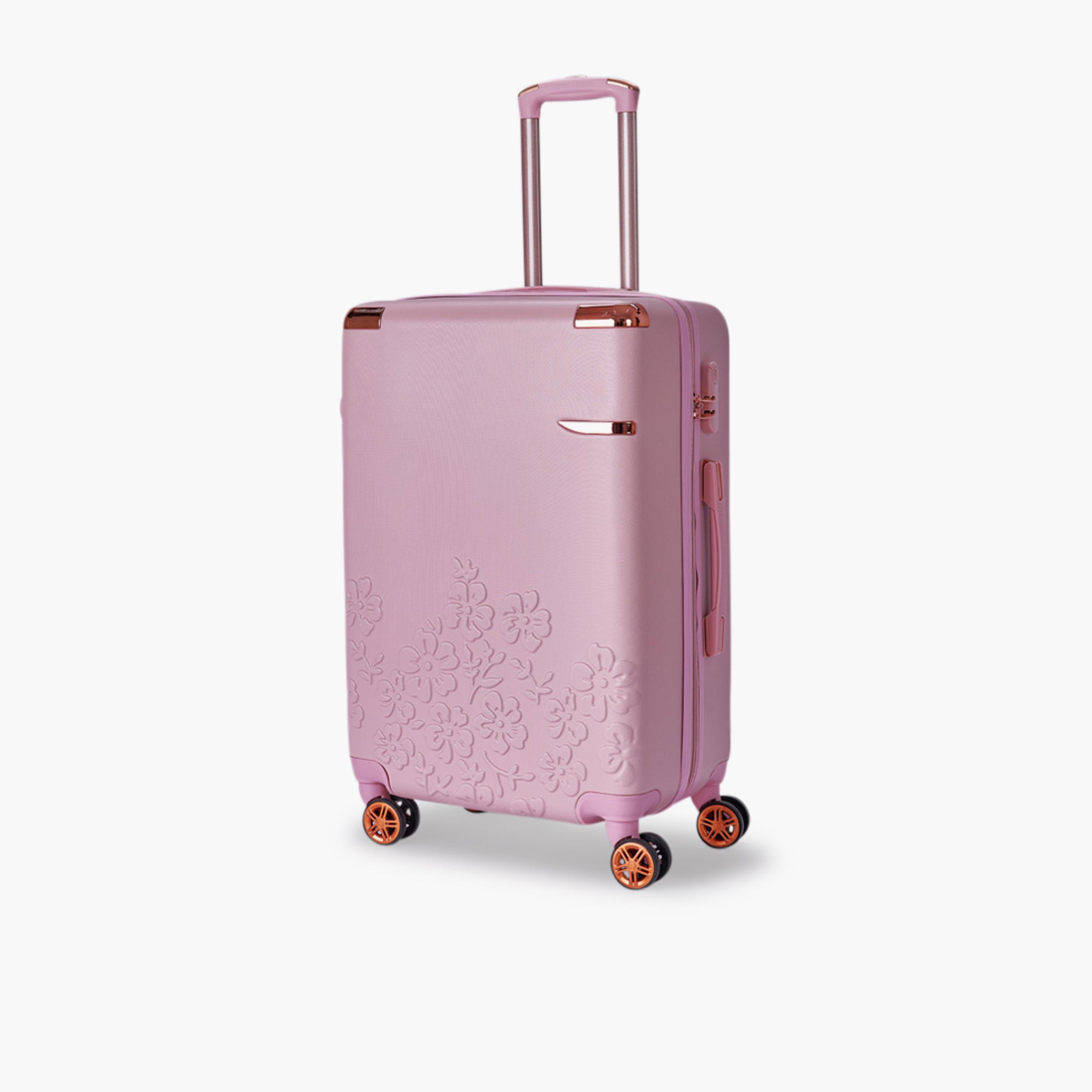 LIMRA 56 CM Small Cabin ABS Hard Sided 4-Wheeler Spinner Luggage with Combination Lock-travel-luggagesandbags-luggage-image-1