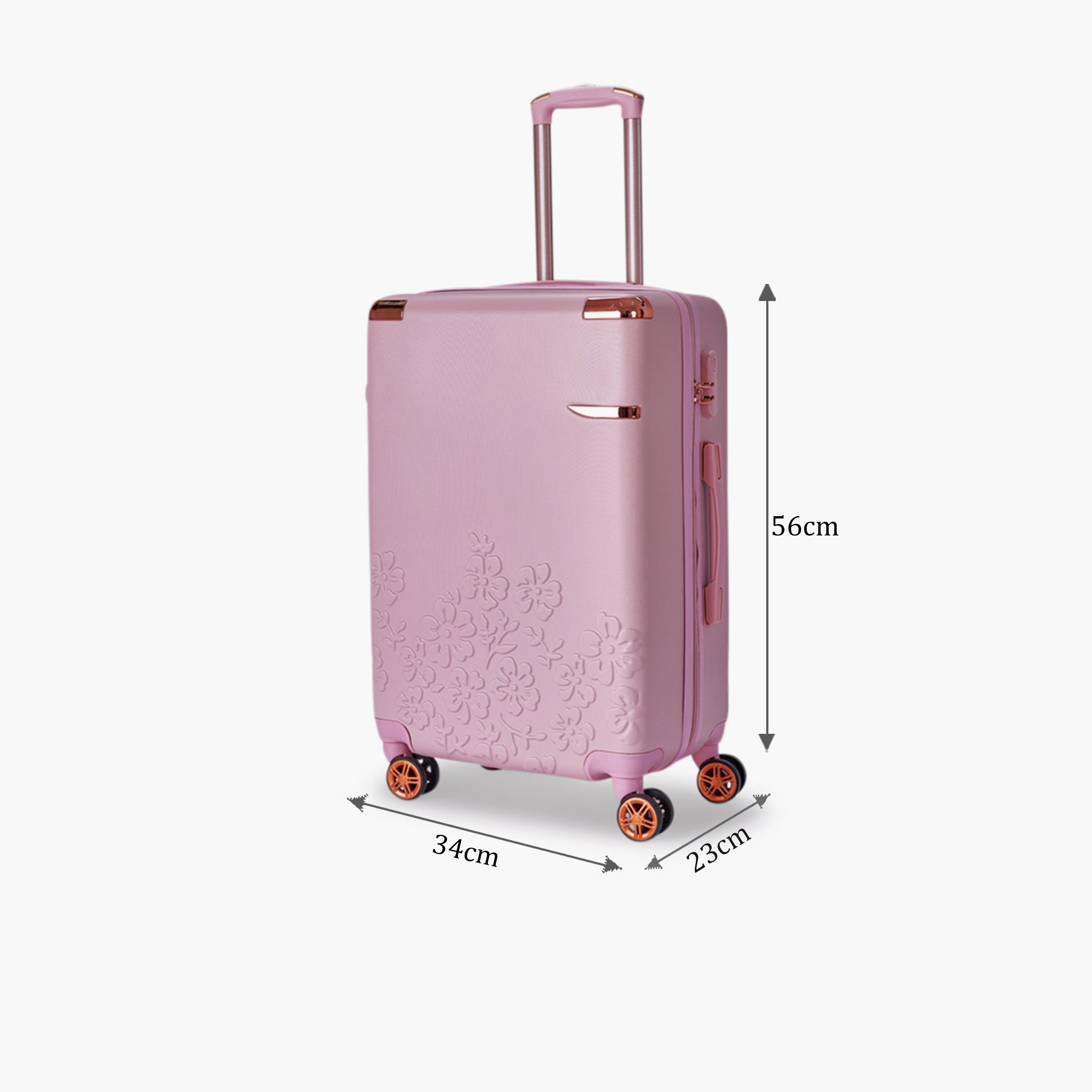 LIMRA 56 CM Small Cabin ABS Hard Sided 4-Wheeler Spinner Luggage with Combination Lock-travel-luggagesandbags-luggage-image-2