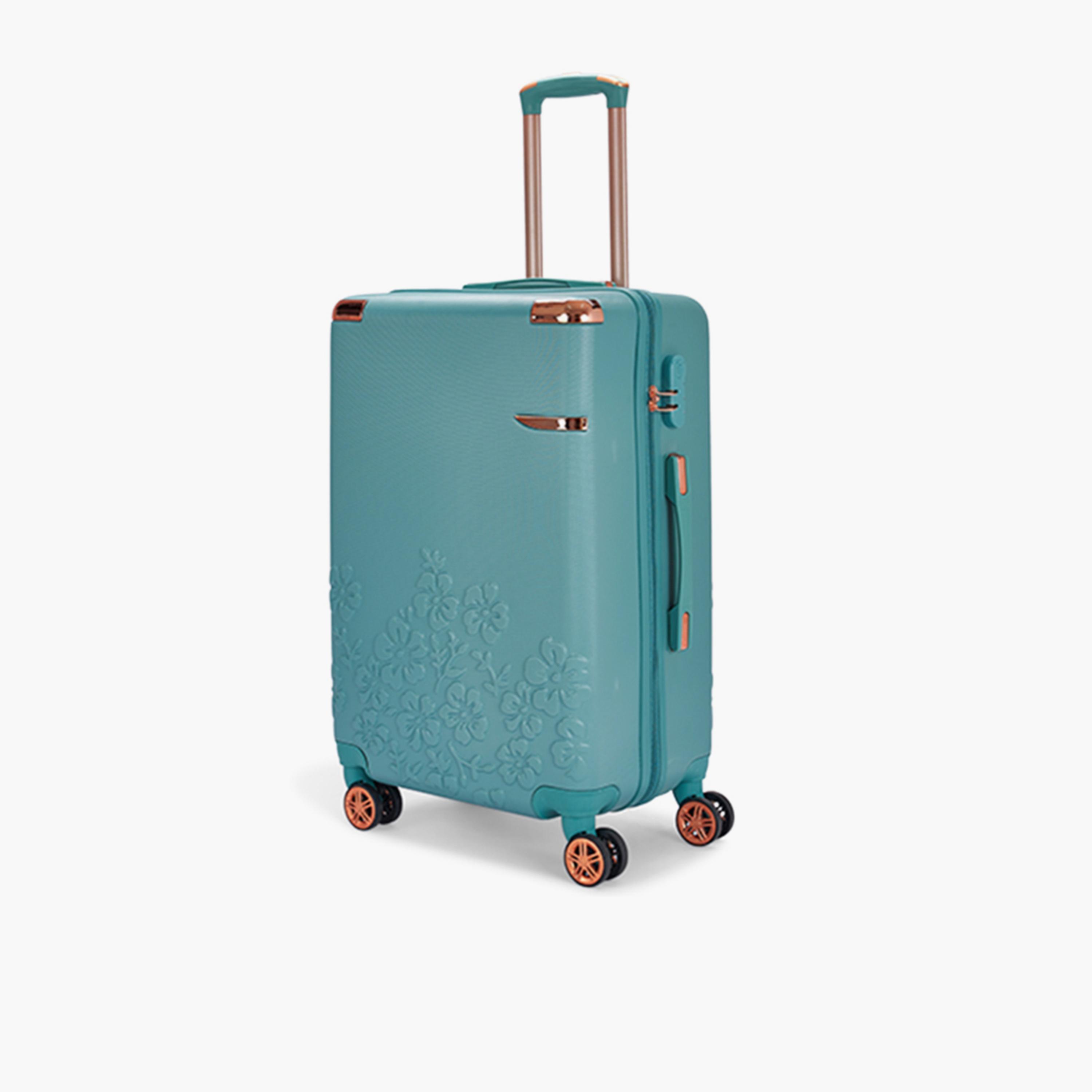 LIMRA 56 CM Small Cabin ABS Hard Sided 4-Wheeler Spinner Luggage with Combination Lock-travel-luggagesandbags-luggage-image-1