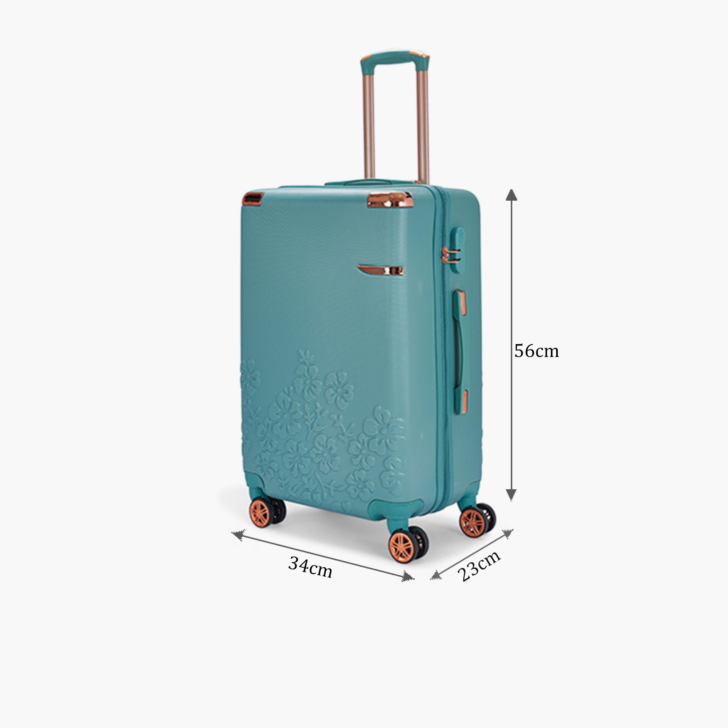 LIMRA 56 CM Small Cabin ABS Hard Sided 4-Wheeler Spinner Luggage with Combination Lock-travel-luggagesandbags-luggage-image-2