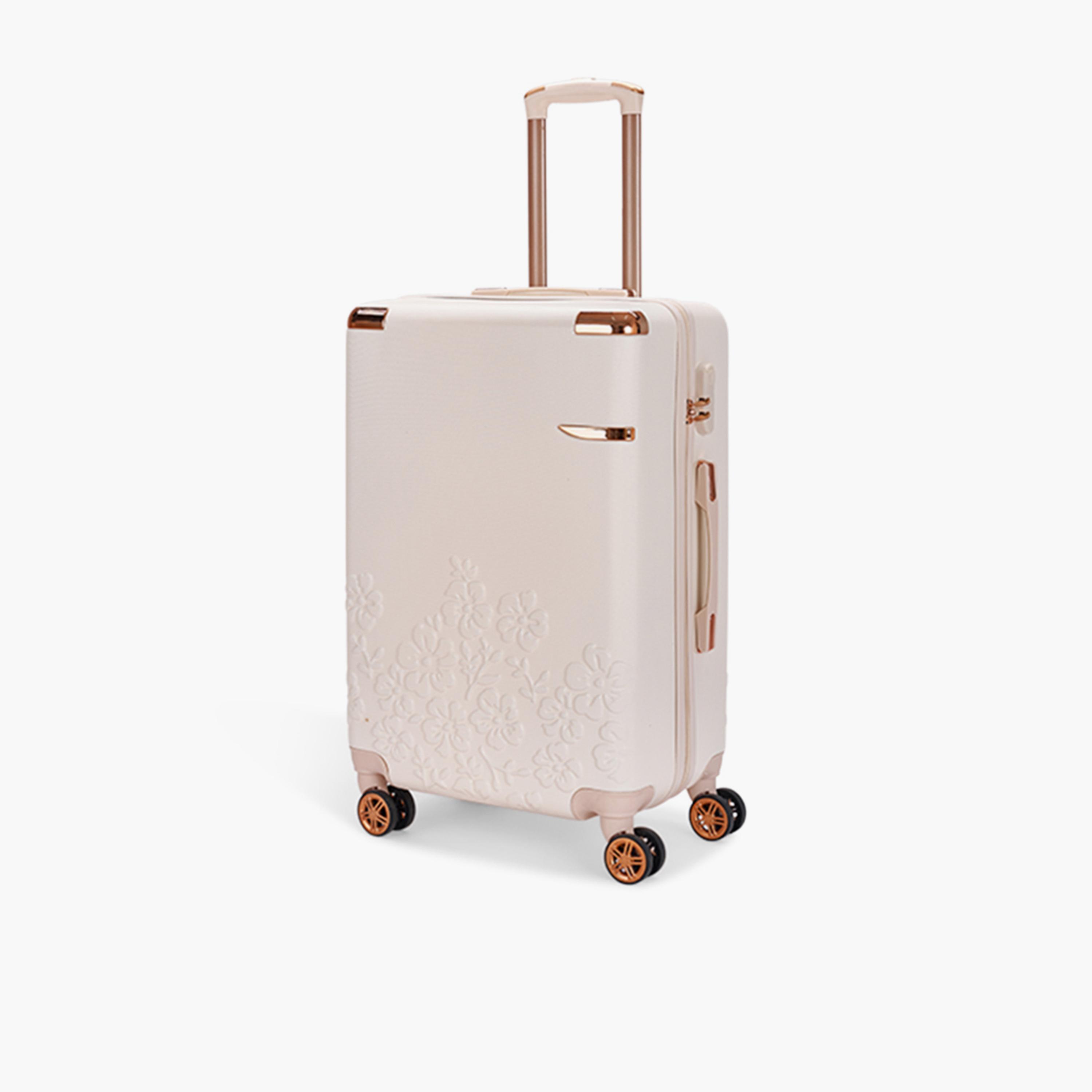 LIMRA 56 CM Small Cabin ABS Hard Sided 4-Wheeler Spinner Luggage with Combination Lock-travel-luggagesandbags-luggage-image-1