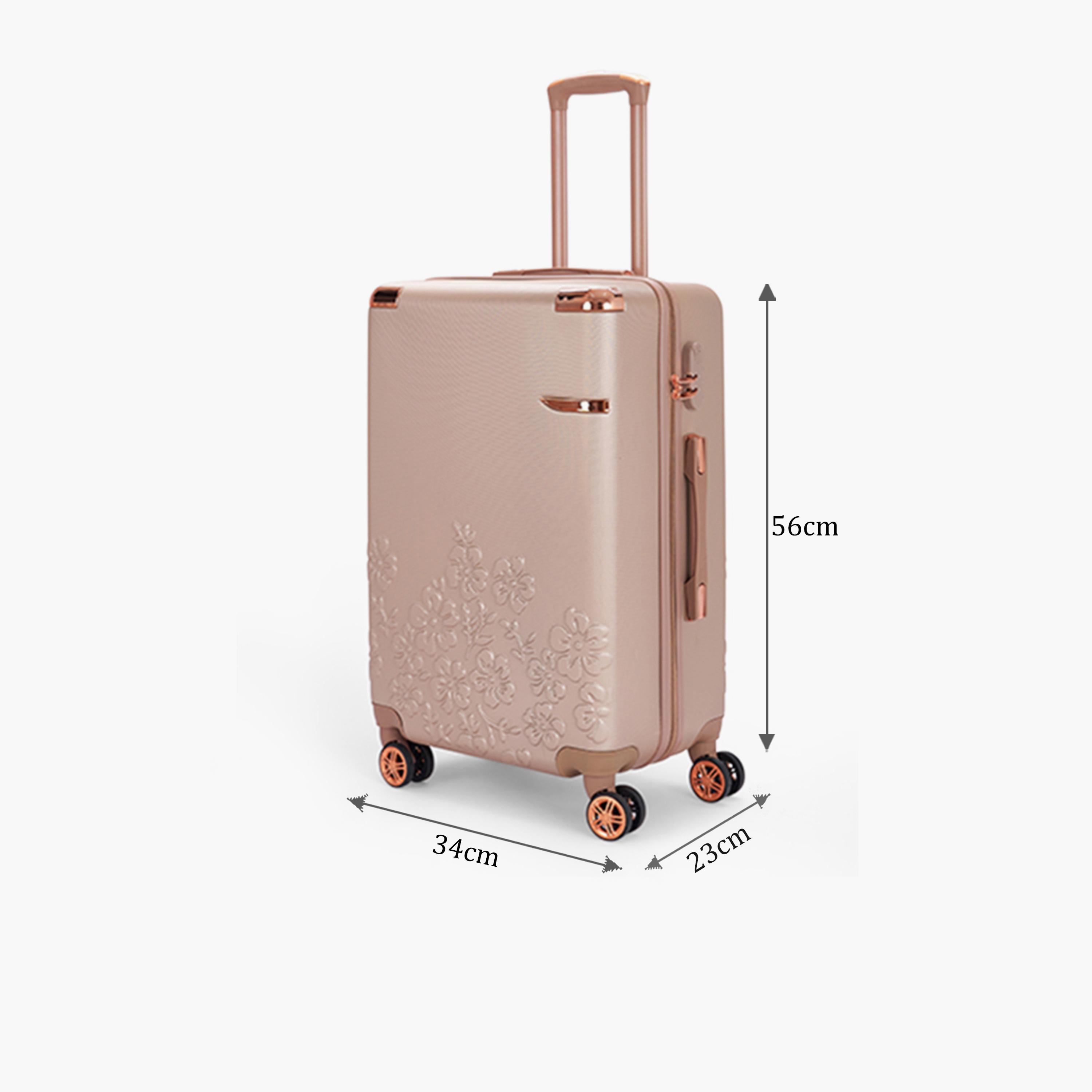 LIMRA 56 CM Small Cabin ABS Hard Sided 4-Wheeler Spinner Luggage with Combination Lock-travel-luggagesandbags-luggage-image-2