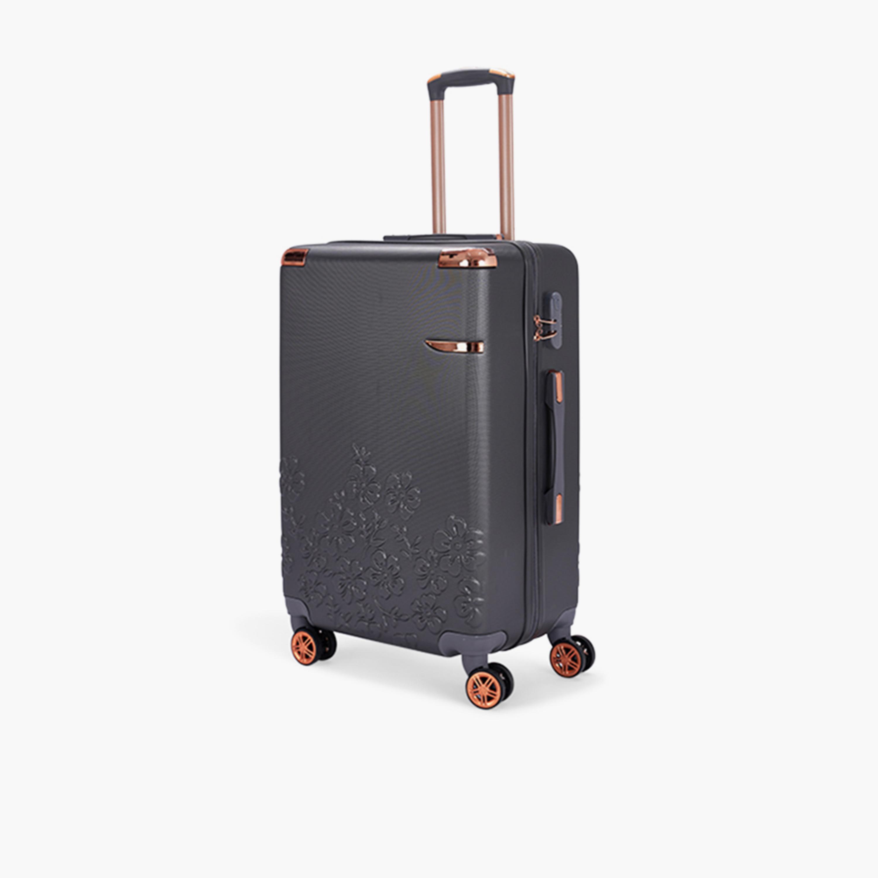 LIMRA 56 CM Small Cabin ABS Hard Sided 4-Wheeler Spinner Luggage with Combination Lock-travel-luggagesandbags-luggage-image-1