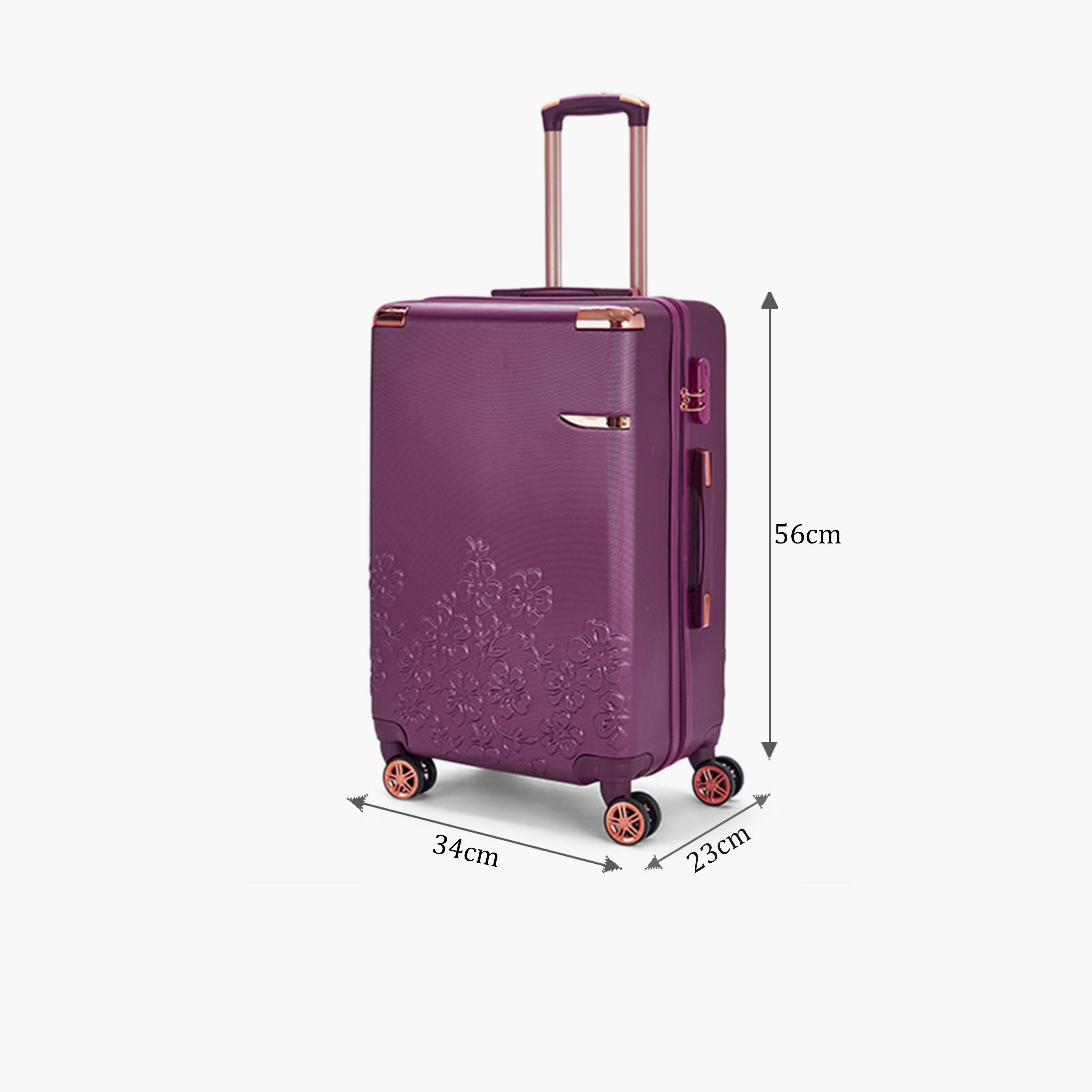LIMRA 56 CM Small Cabin ABS Hard Sided 4-Wheeler Spinner Luggage with Combination Lock-travel-luggagesandbags-luggage-image-2