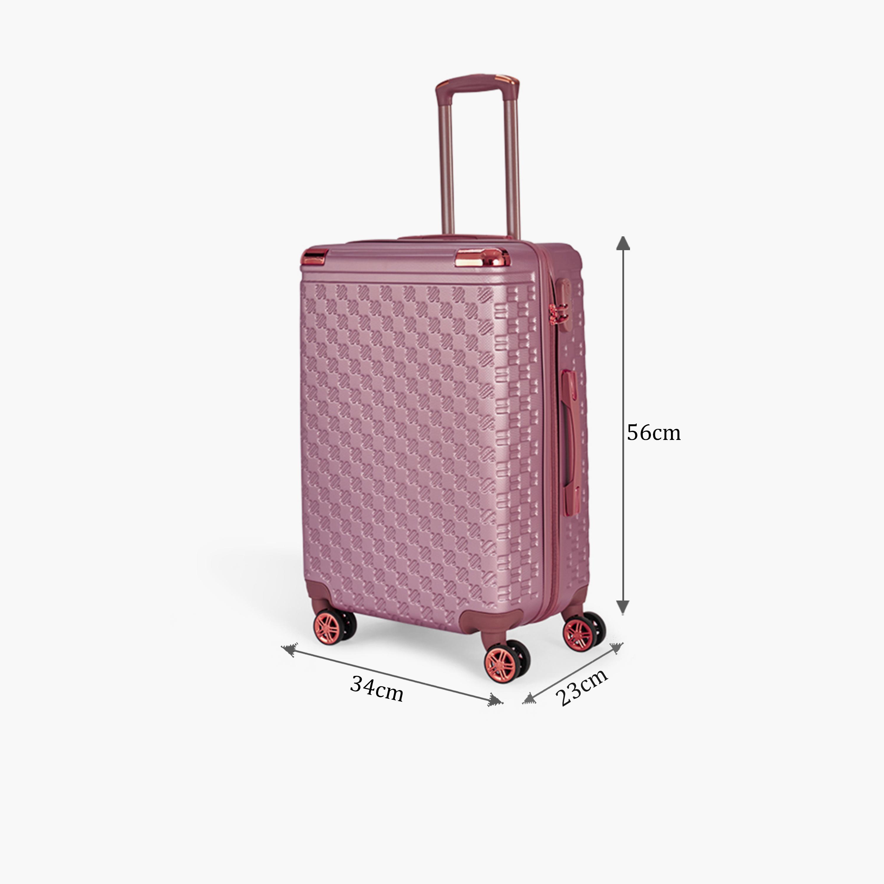 LIMRA 56 CM Small Cabin ABS Hard Sided 4-Wheeler Spinner Luggage with Combination Lock-travel-luggagesandbags-luggage-image-2