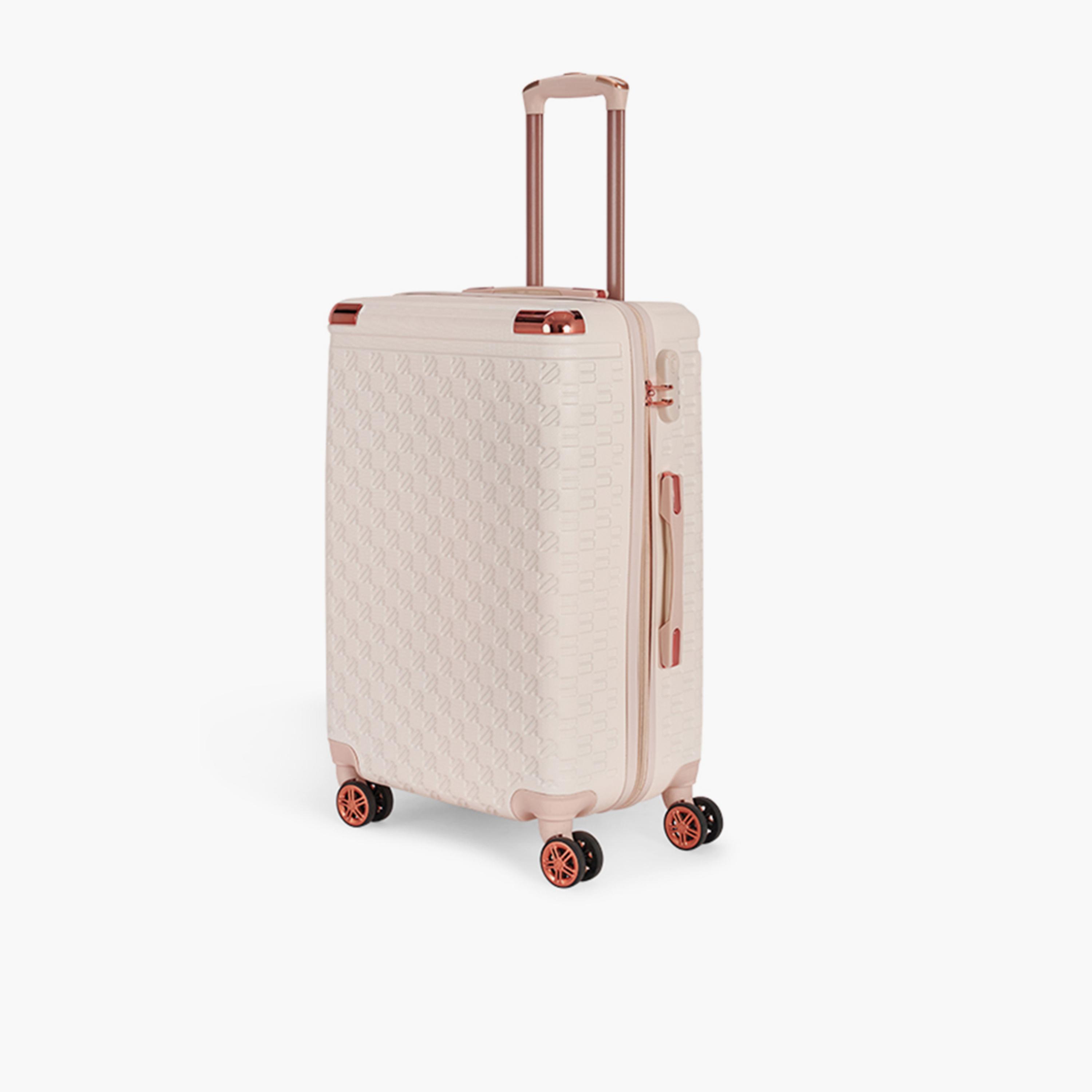 LIMRA 56 CM Small Cabin ABS Hard Sided 4-Wheeler Spinner Luggage with Combination Lock-travel-luggagesandbags-luggage-image-1