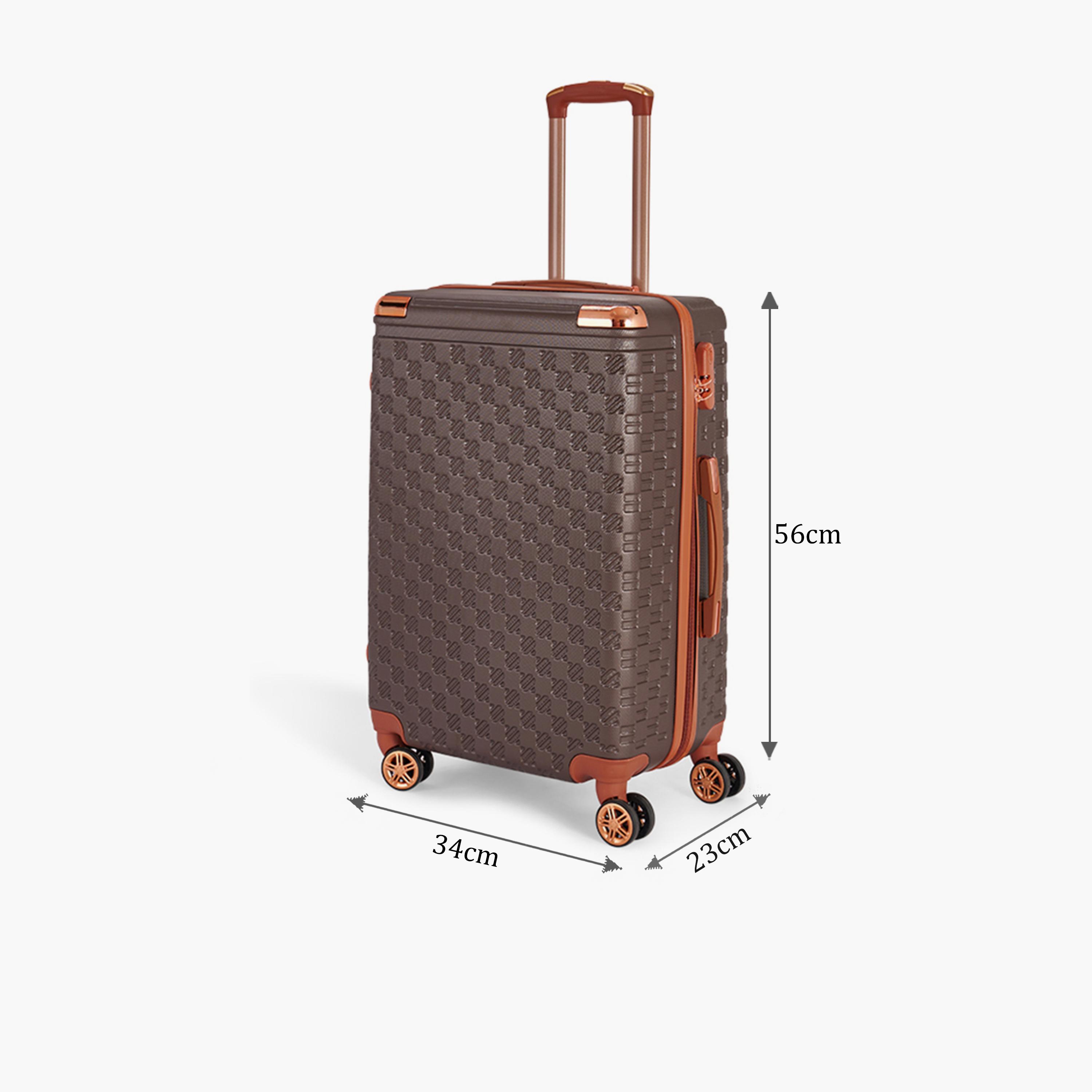 LIMRA 56 CM Small Cabin ABS Hard Sided 4-Wheeler Spinner Luggage with Combination Lock-travel-luggagesandbags-luggage-image-2
