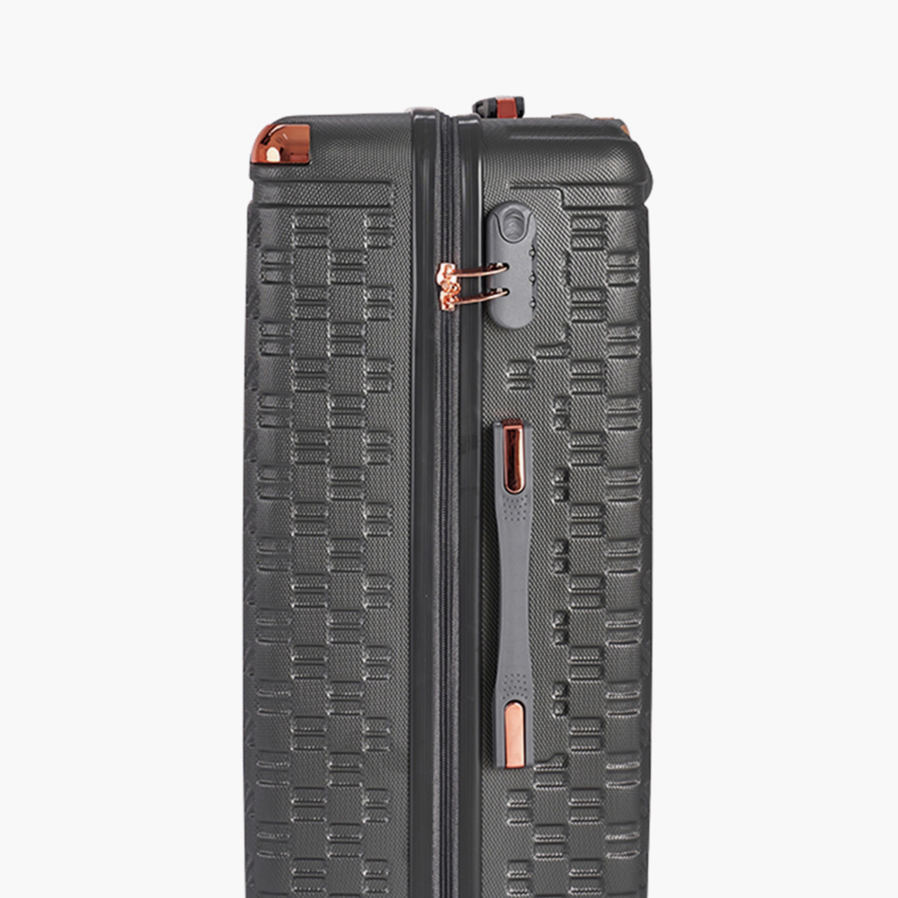 LIMRA 56 CM Small Cabin ABS Hard Sided 4-Wheeler Spinner Luggage with Combination Lock-travel-luggagesandbags-luggage-image-7