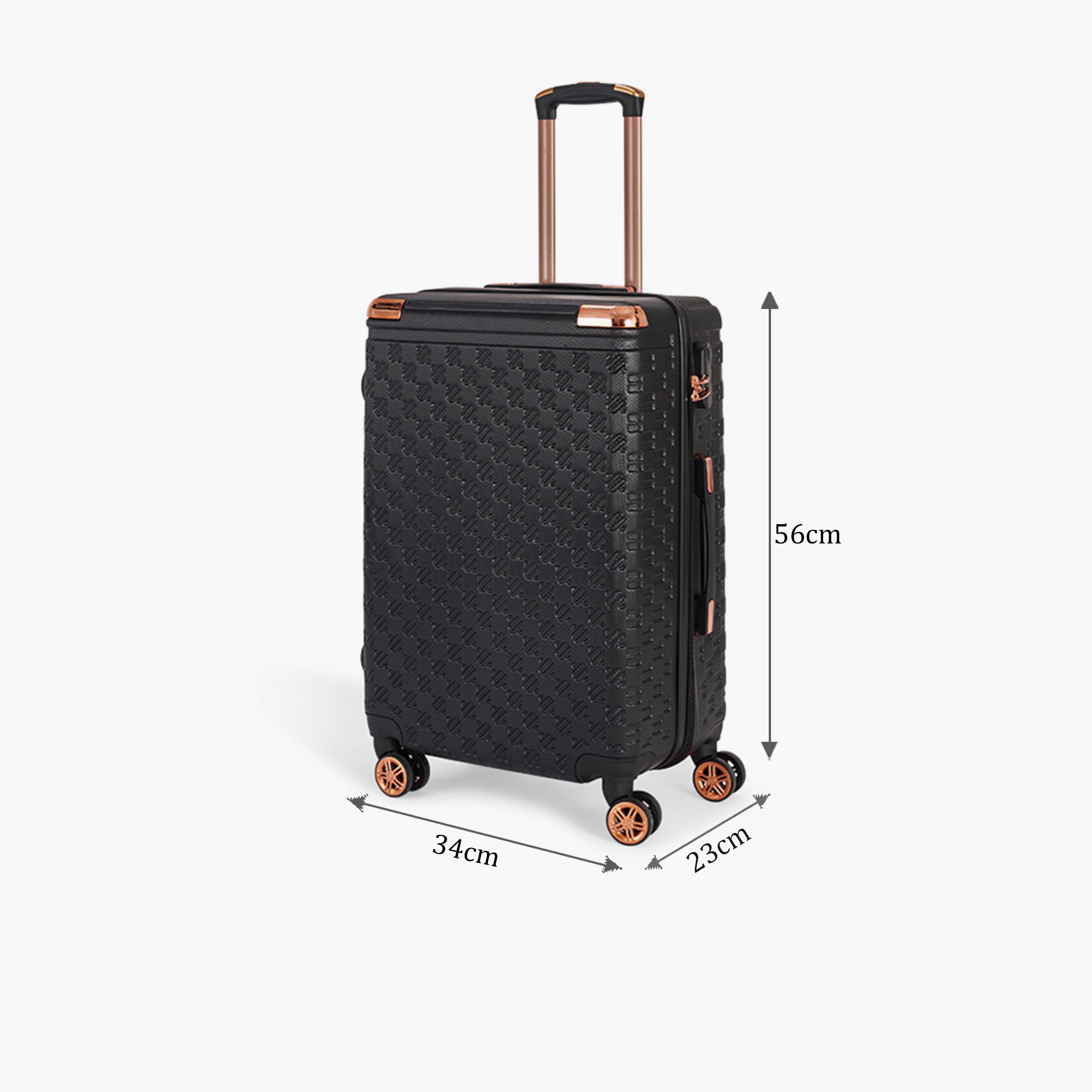 LIMRA 56 CM Small Cabin ABS Hard Sided 4-Wheeler Spinner Luggage with Combination Lock-travel-luggagesandbags-luggage-image-2