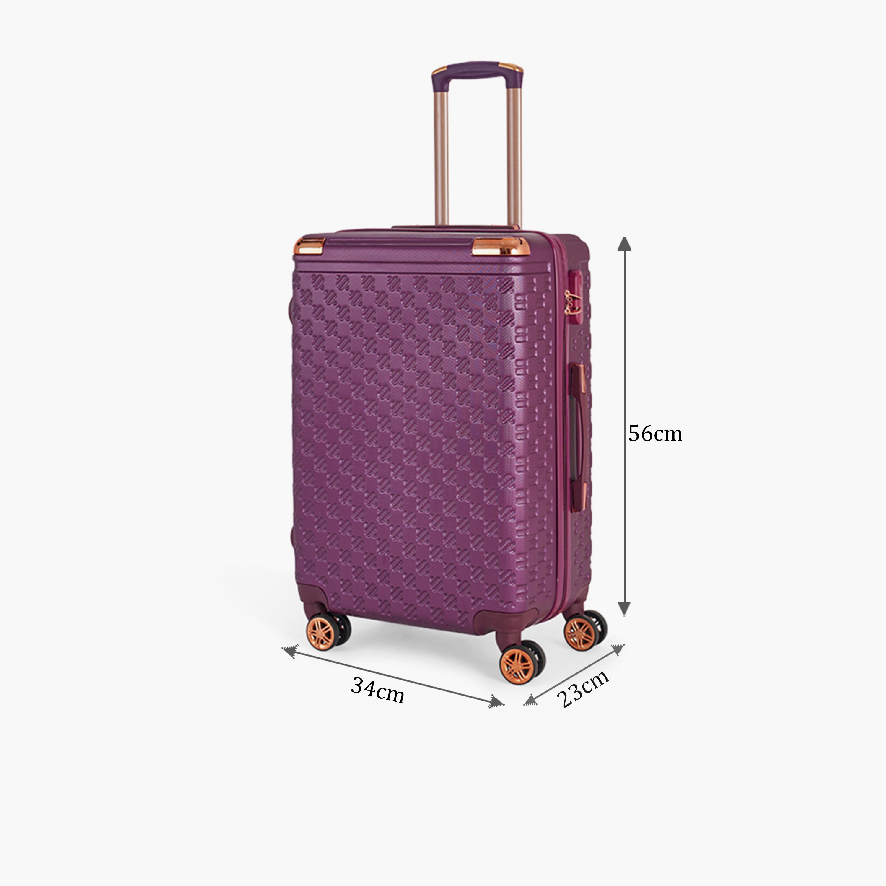 LIMRA 56 CM Small Cabin ABS Hard Sided 4-Wheeler Spinner Luggage with Combination Lock-travel-luggagesandbags-luggage-image-2
