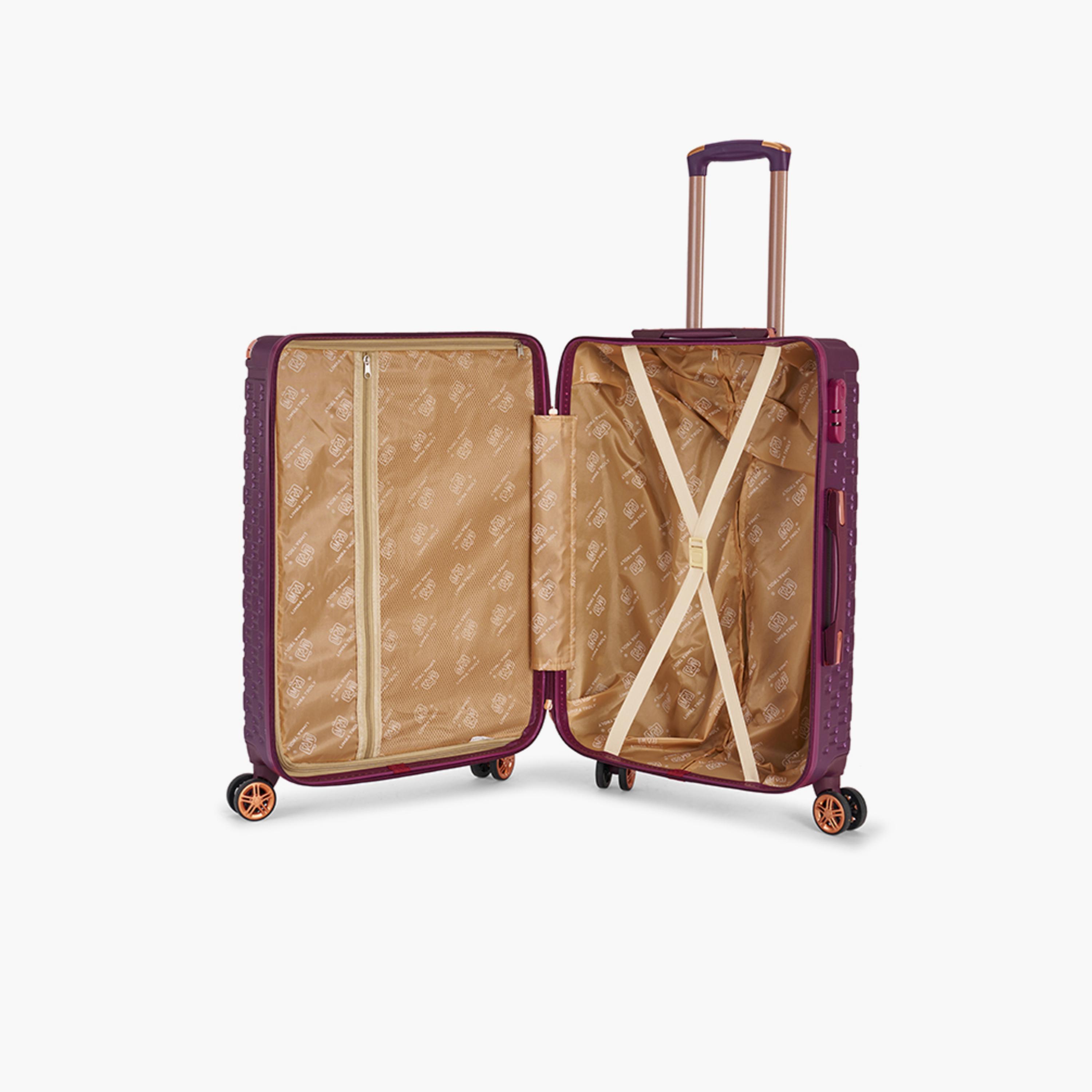 LIMRA 56 CM Small Cabin ABS Hard Sided 4-Wheeler Spinner Luggage with Combination Lock-travel-luggagesandbags-luggage-image-8