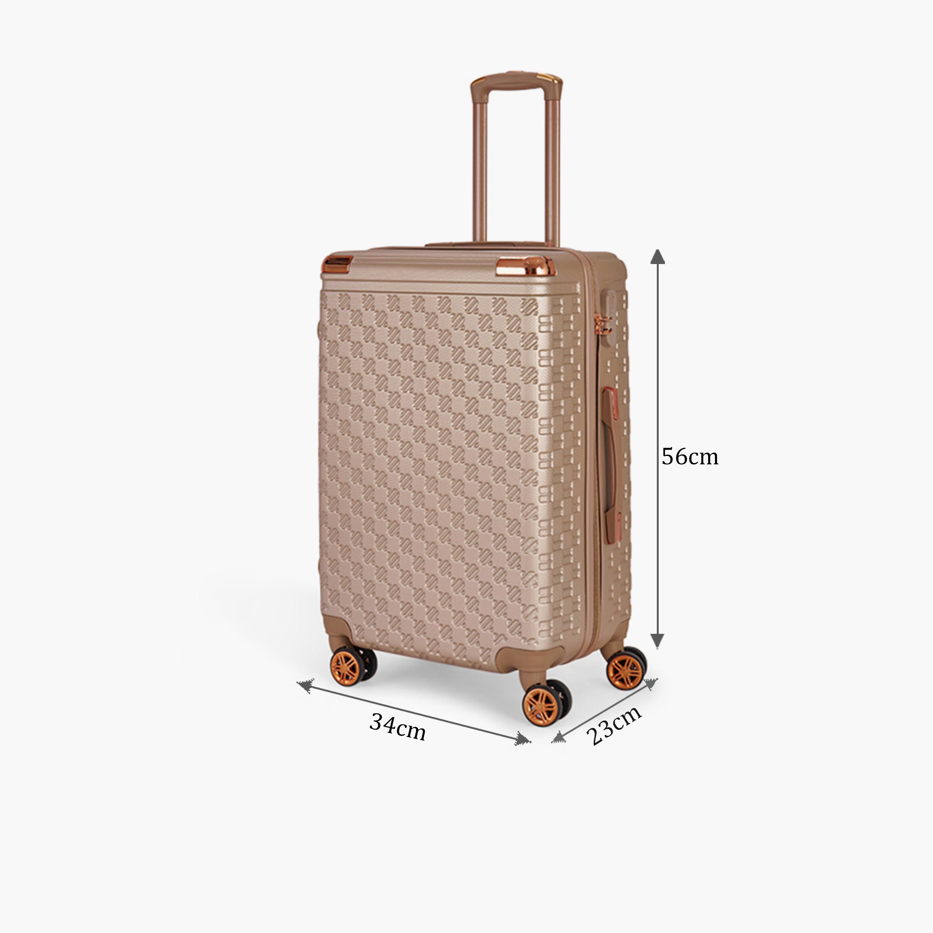 LIMRA 56 CM Small Cabin ABS Hard Sided 4-Wheeler Spinner Luggage with Combination Lock-travel-luggagesandbags-luggage-image-2