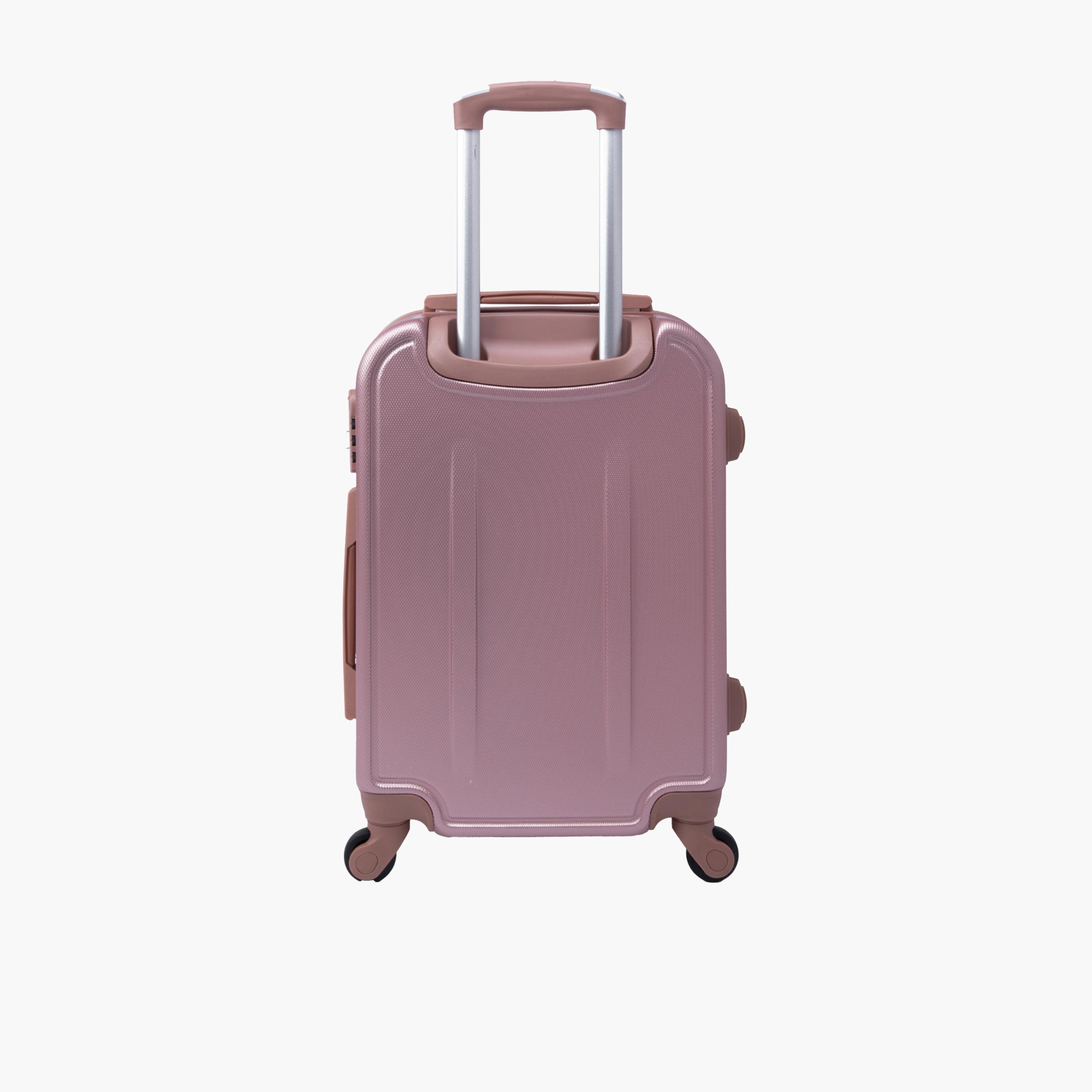 LIMRA 56 CM Small Cabin ABS Hard Sided 4-Wheeler Spinner Luggage with Combination Lock-travel-luggagesandbags-luggage-image-5